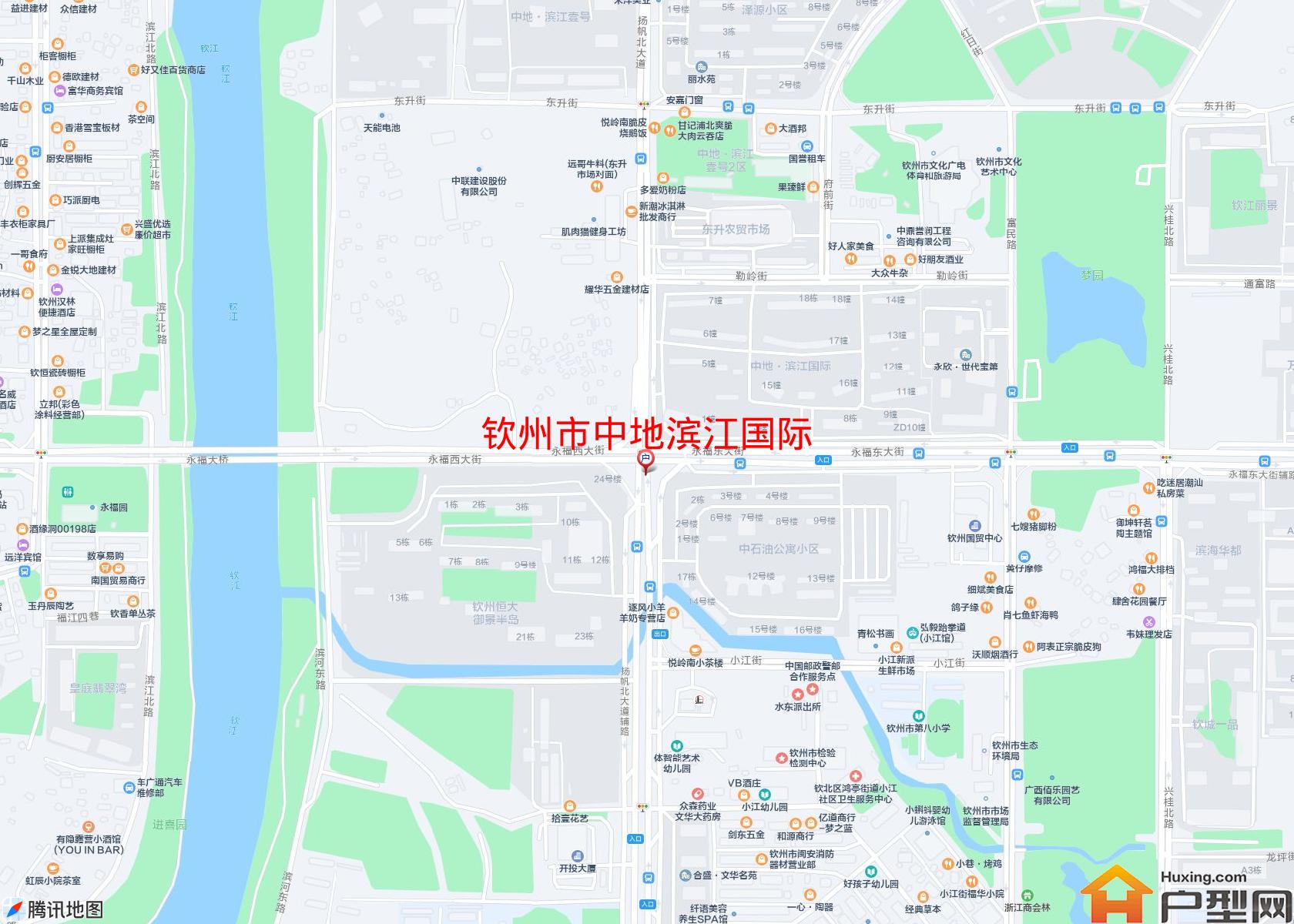 中地滨江国际小区 - 户型网