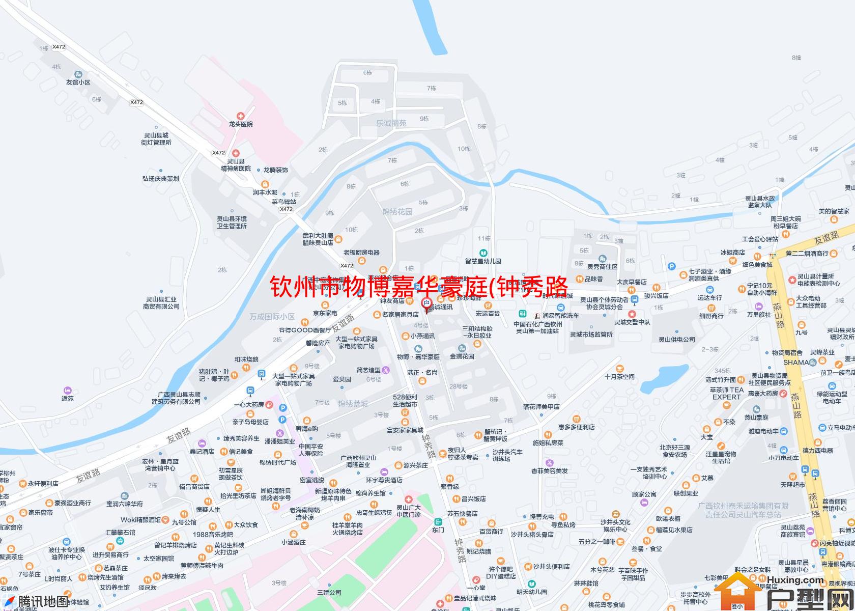 物博嘉华豪庭(钟秀路)小区 - 户型网