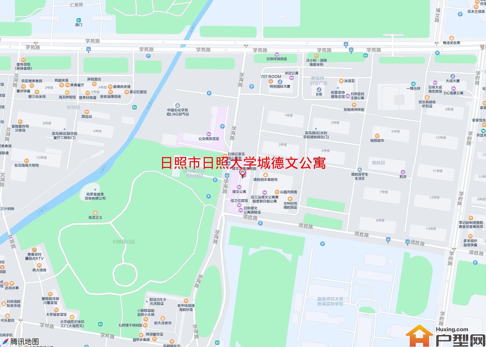 日照大学城德文公寓小区 - 户型网
