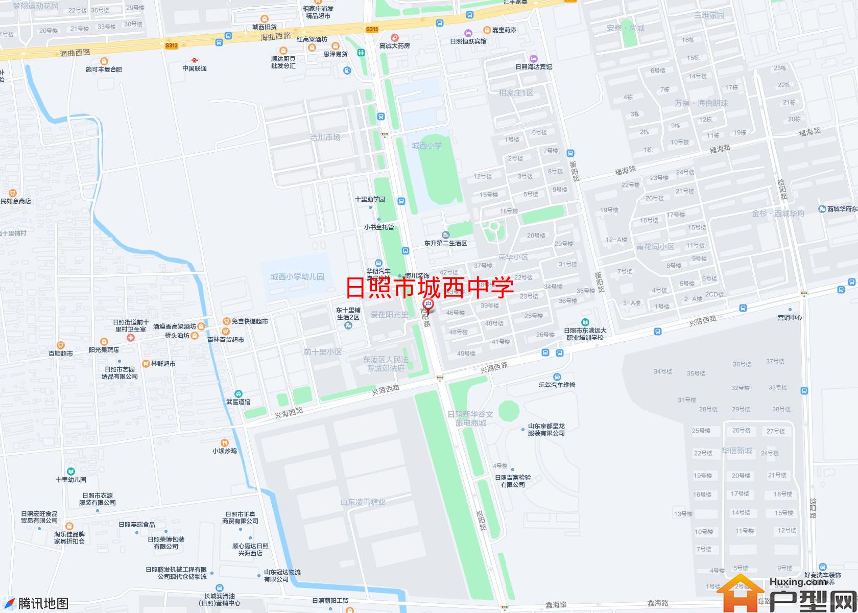城西中学小区 - 户型网