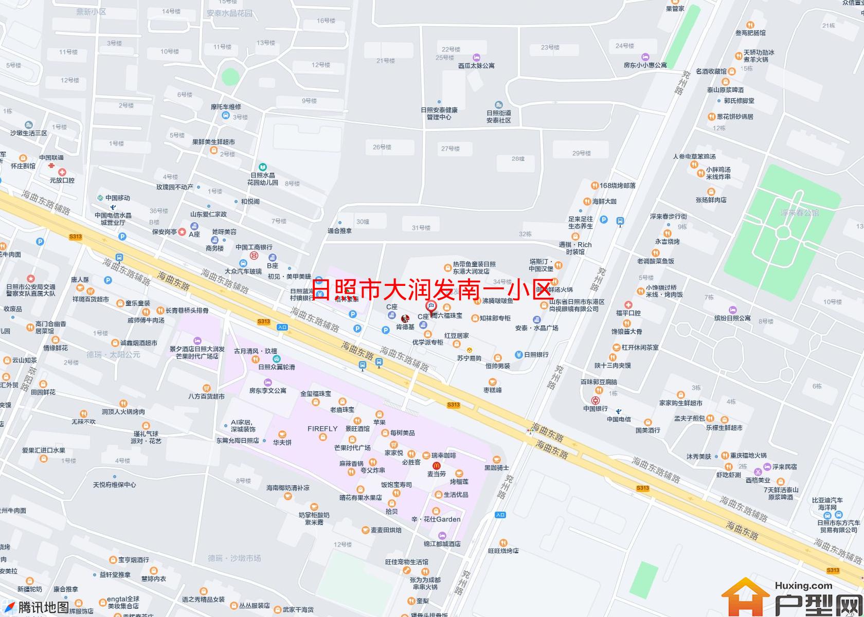 大润发南一小区小区 - 户型网