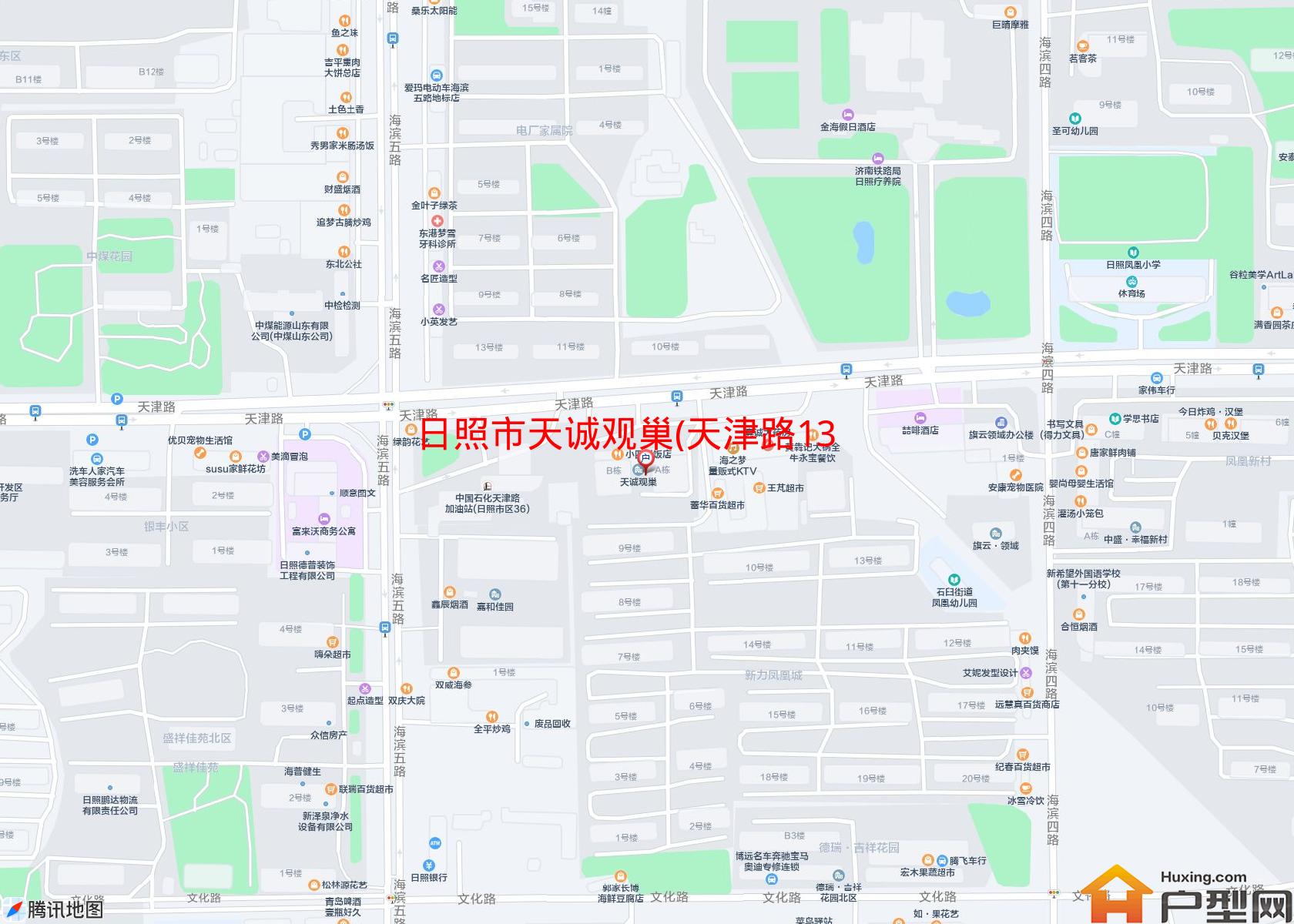 天诚观巢(天津路138号)小区 - 户型网