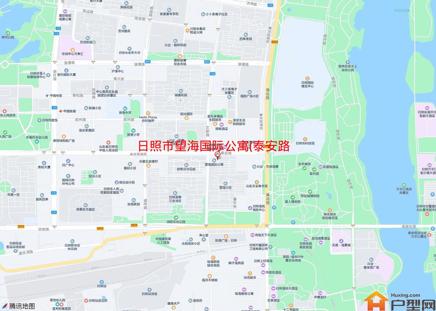 望海国际公寓(泰安路)小区 - 户型网
