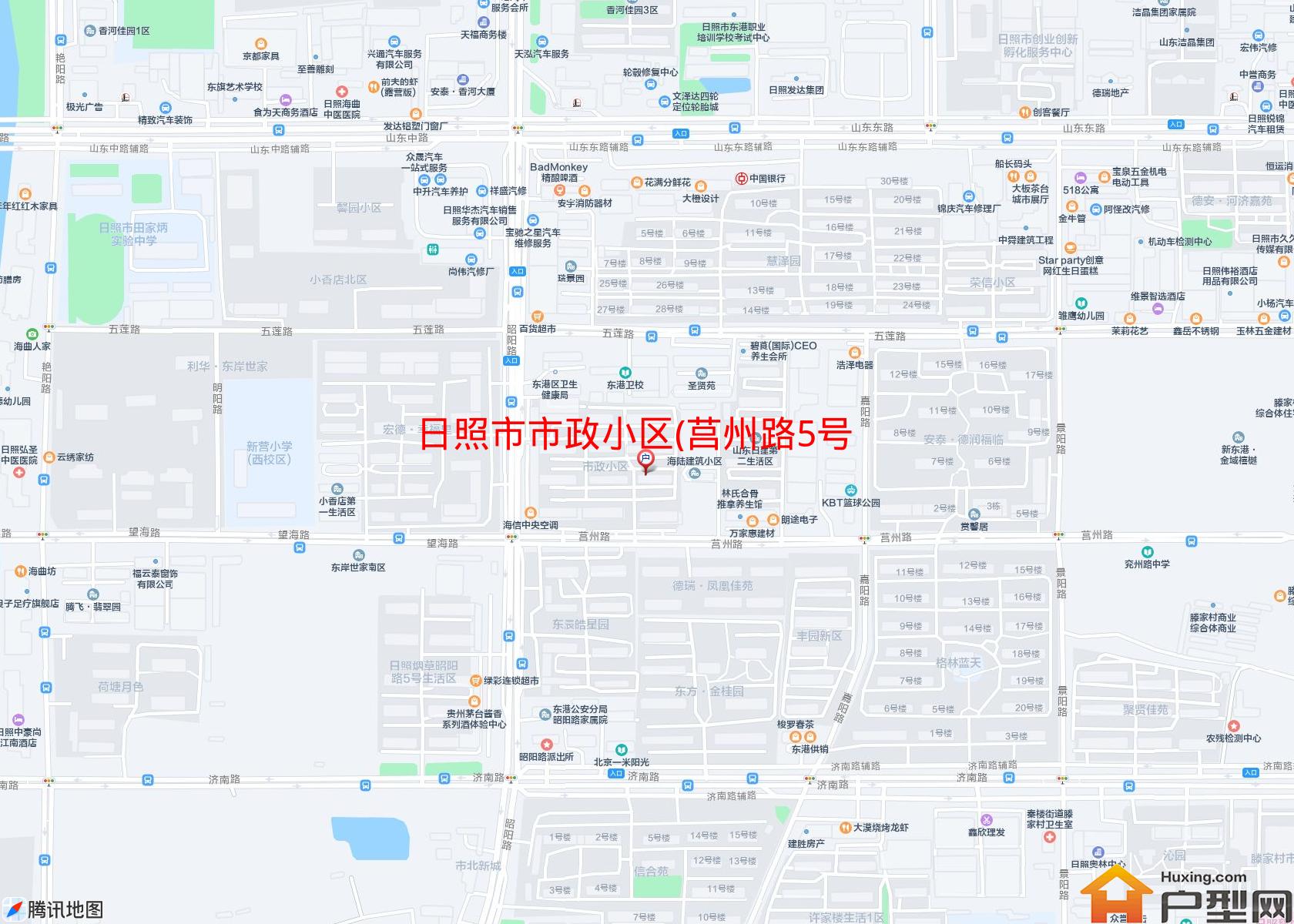 市政小区(莒州路5号)小区 - 户型网