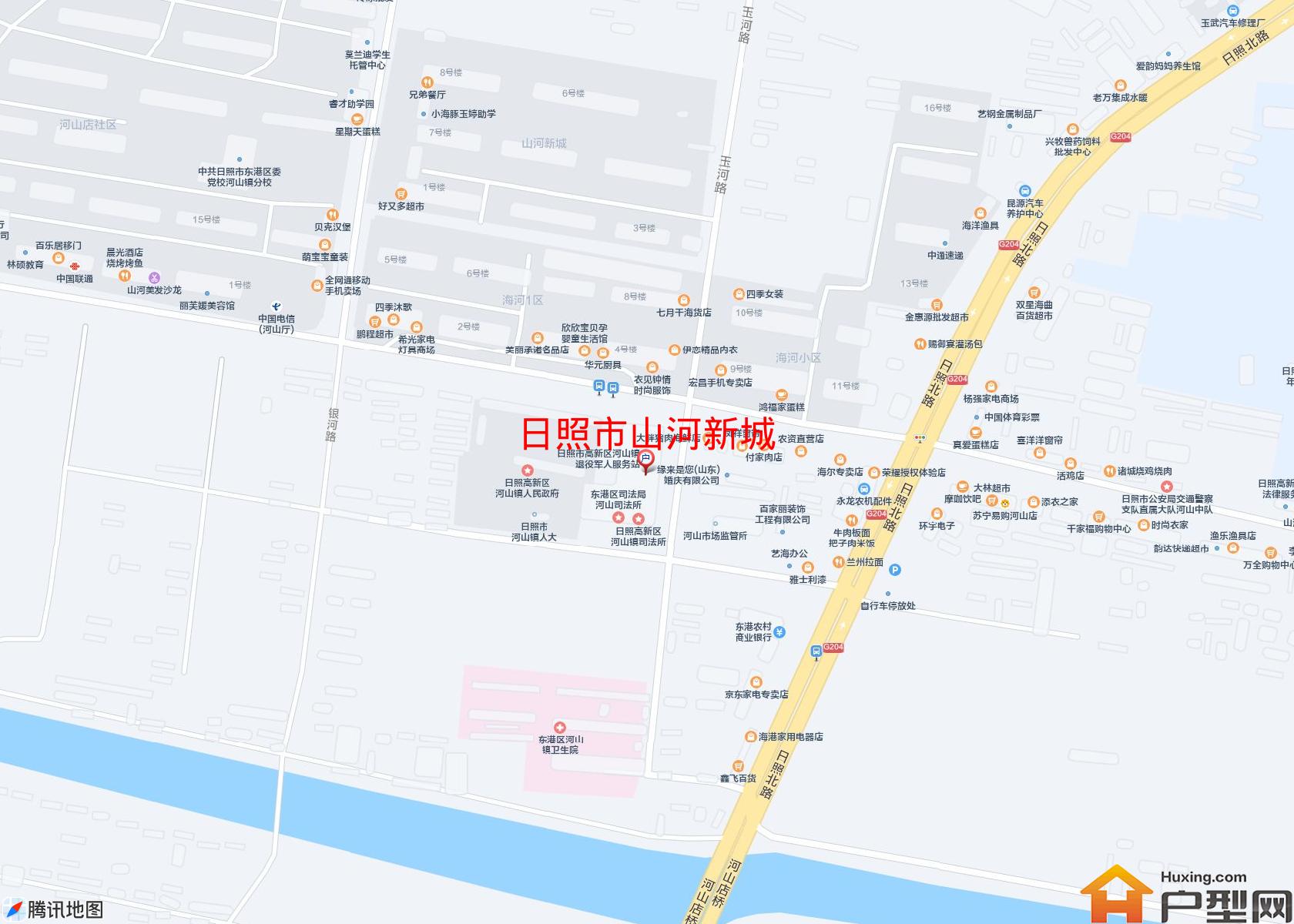 山河新城小区 - 户型网