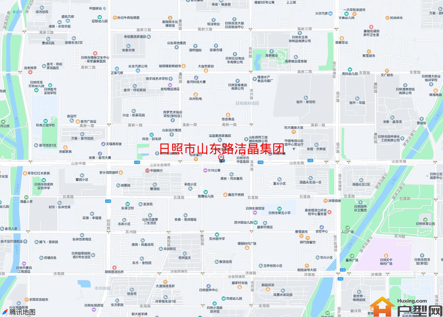 山东路洁晶集团小区 - 户型网