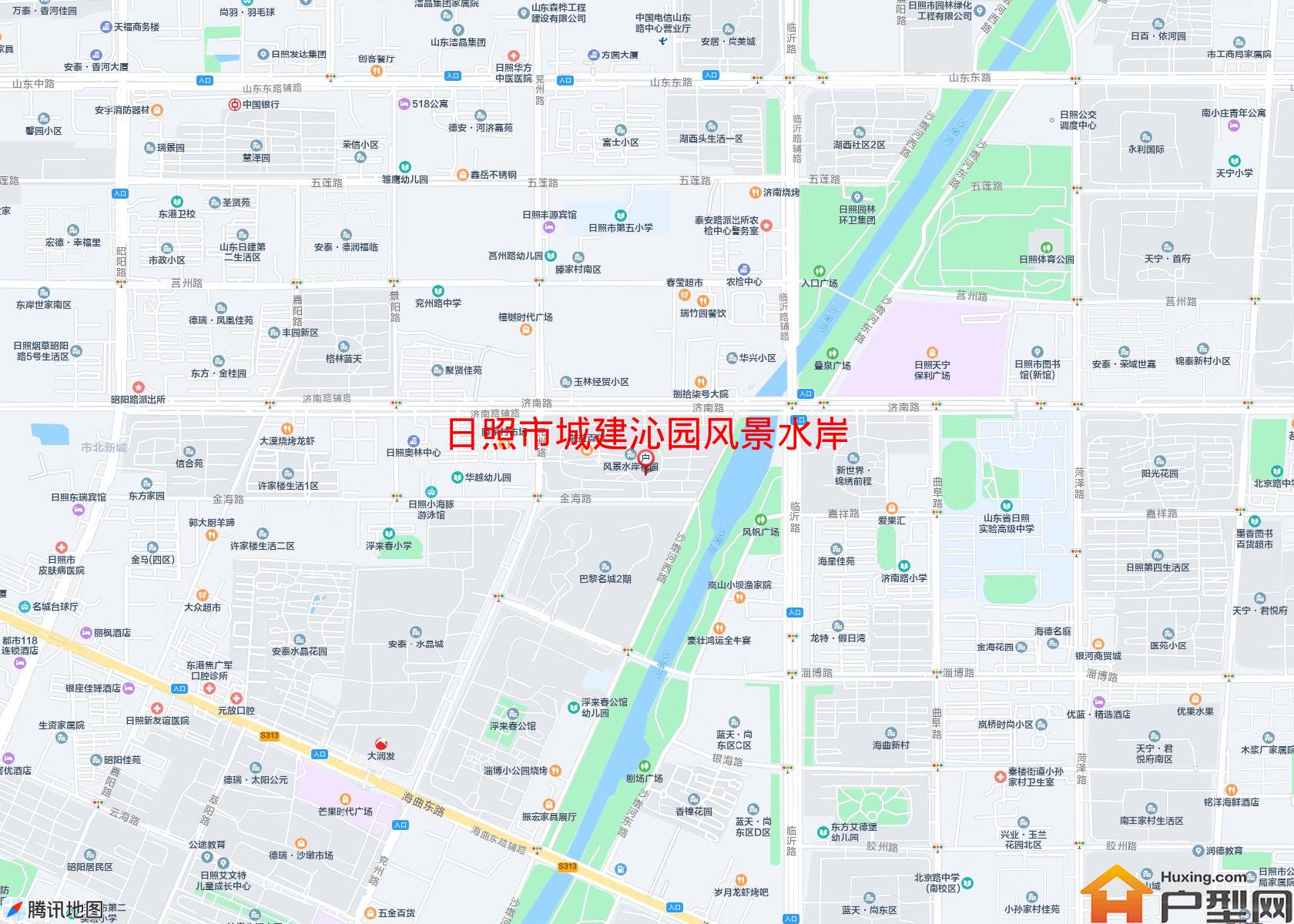 城建沁园风景水岸小区 - 户型网