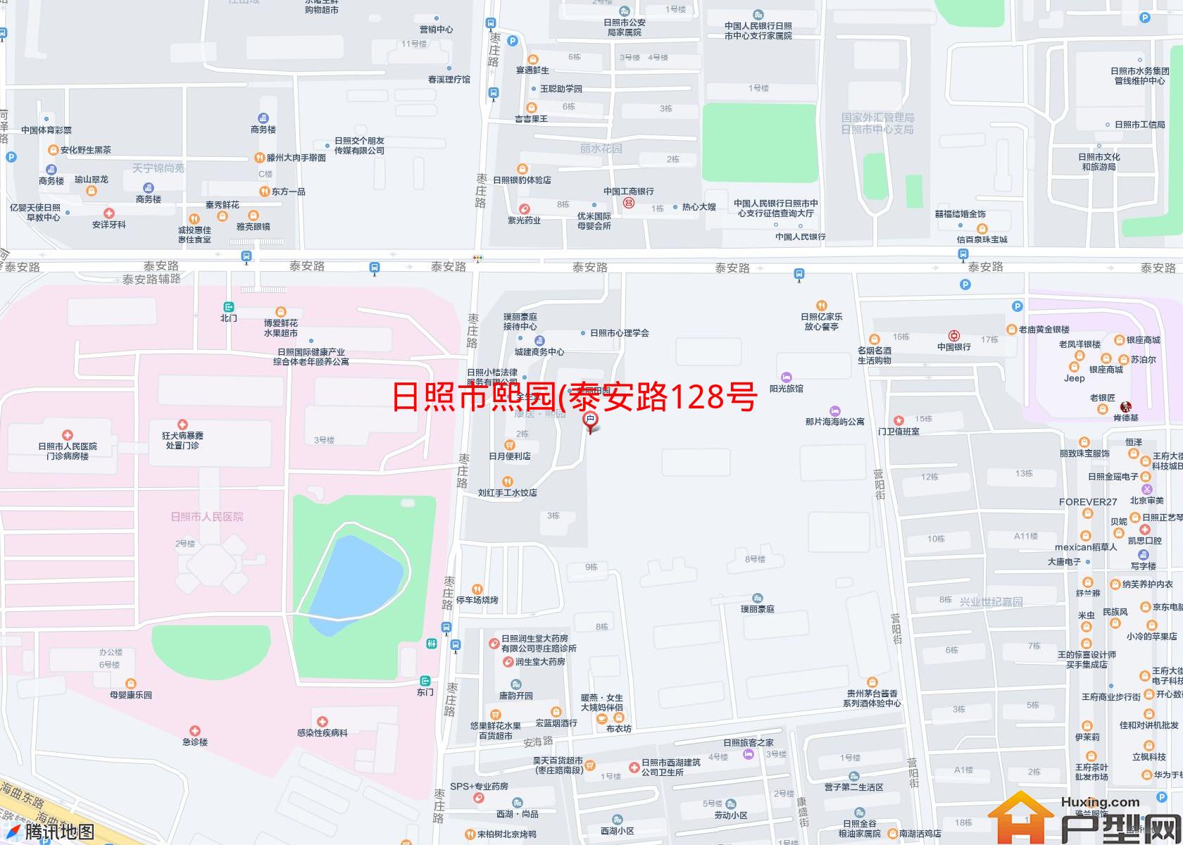 熙园(泰安路128号)小区 - 户型网
