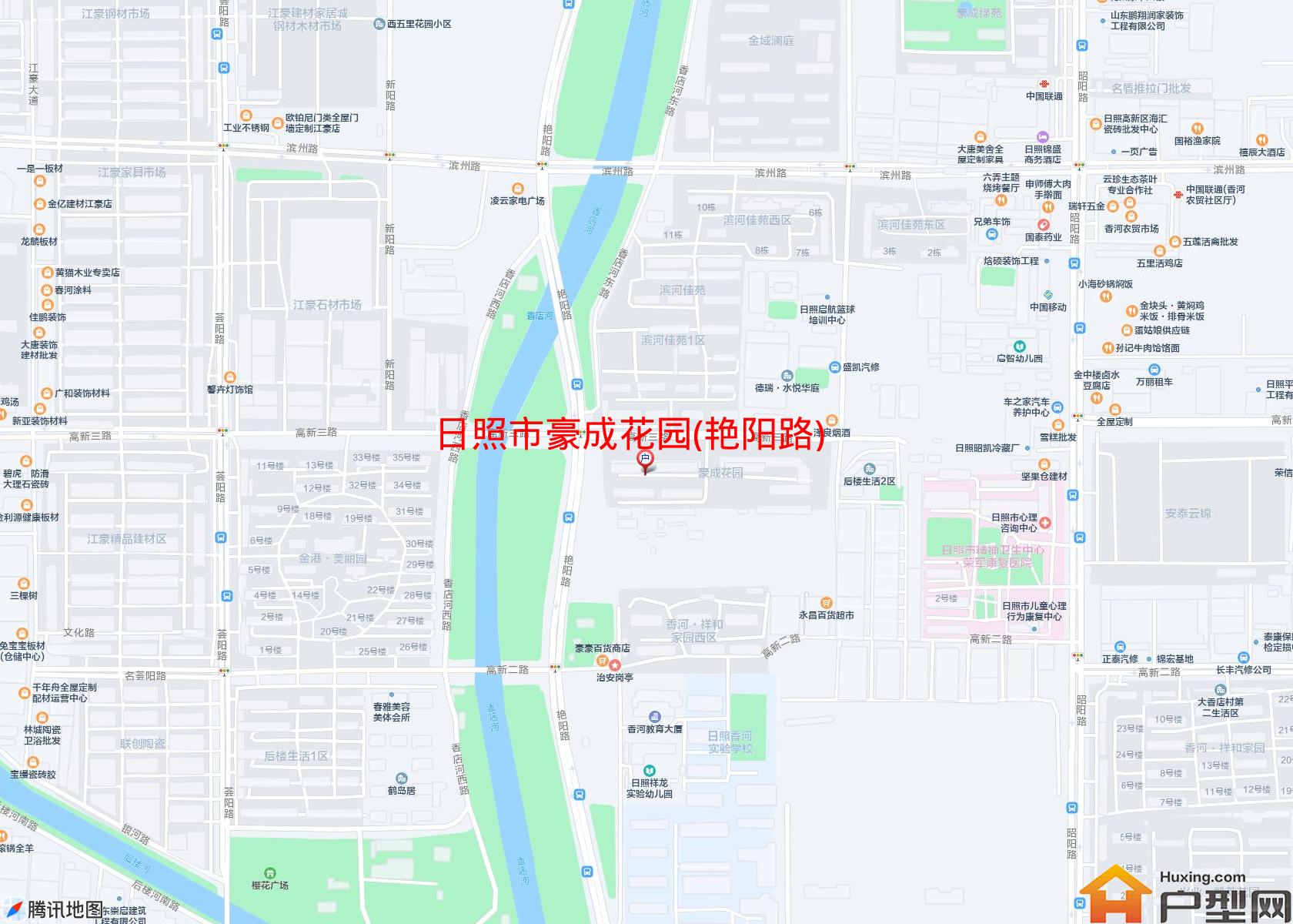 豪成花园(艳阳路)小区 - 户型网