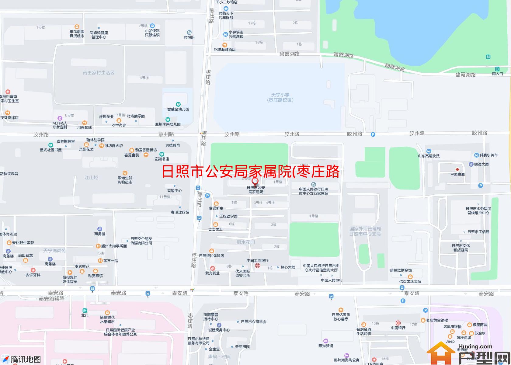 公安局家属院(枣庄路158号)小区 - 户型网