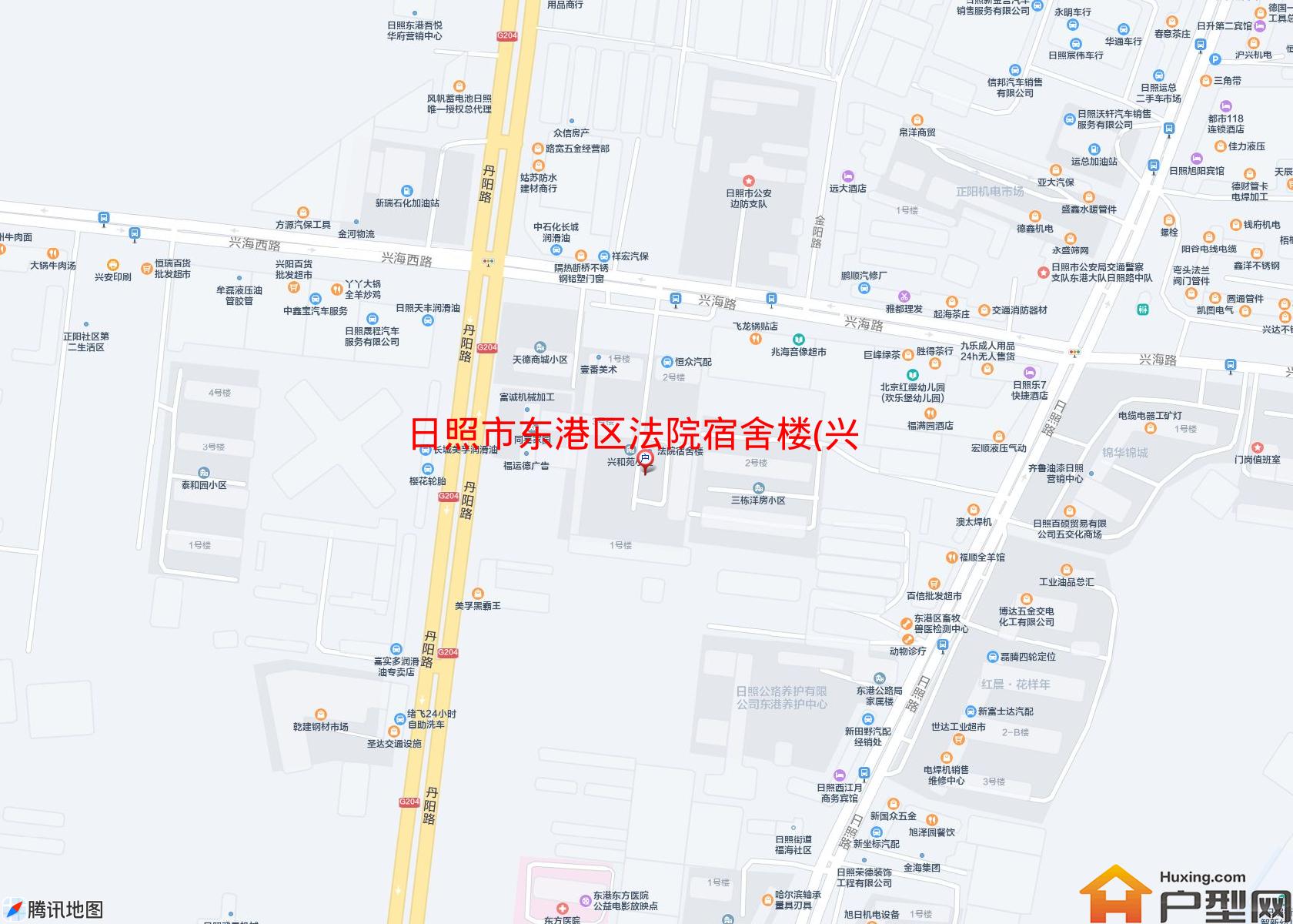 东港区法院宿舍楼(兴海路)小区 - 户型网