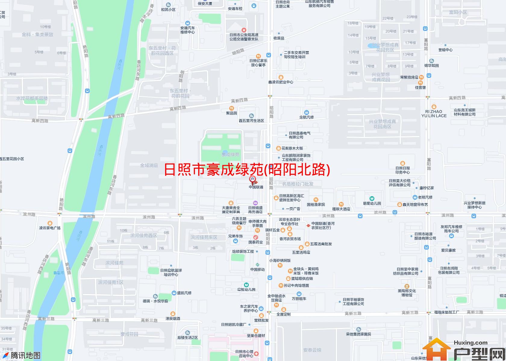 豪成绿苑(昭阳北路)小区 - 户型网