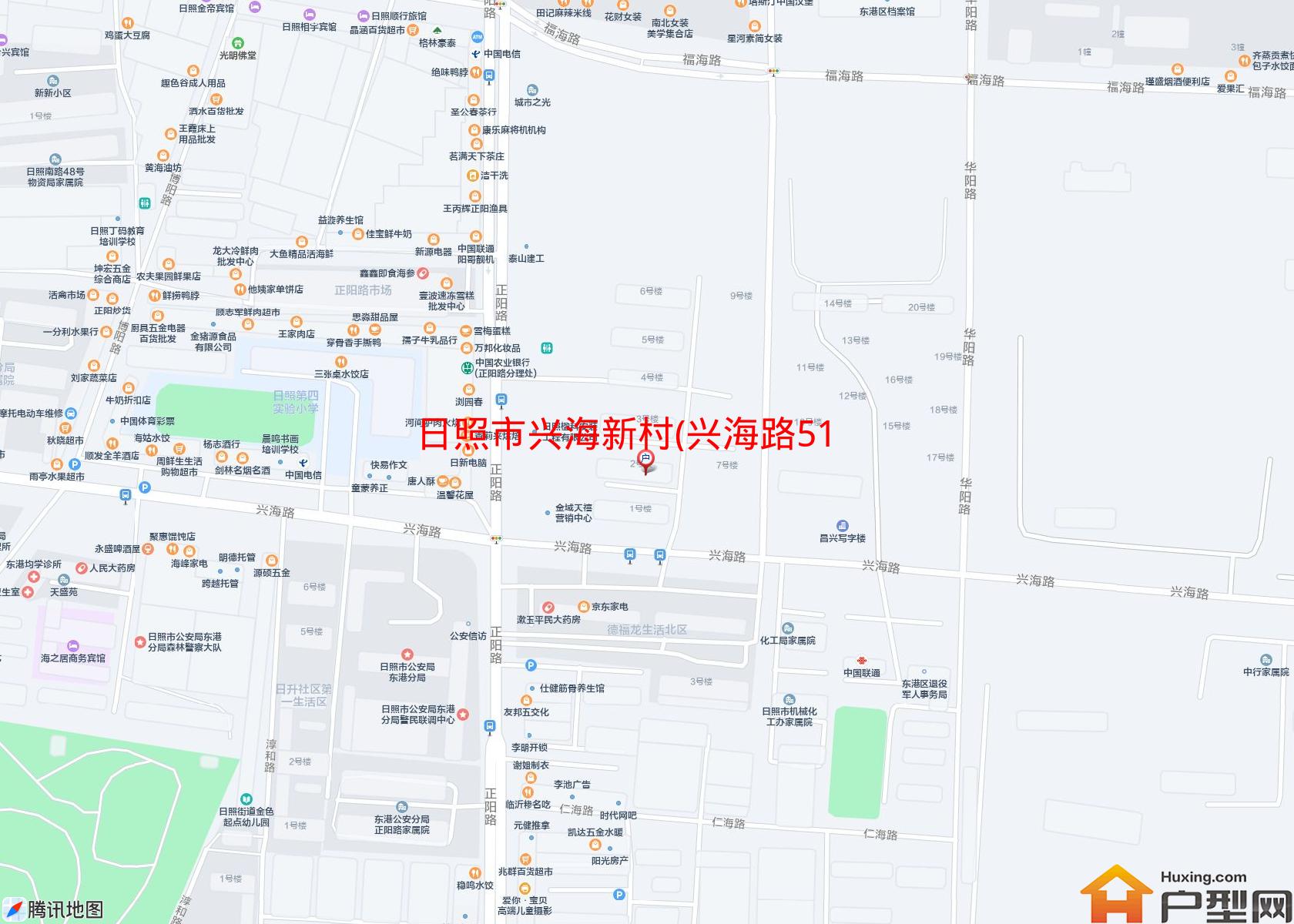 兴海新村(兴海路51号)小区 - 户型网