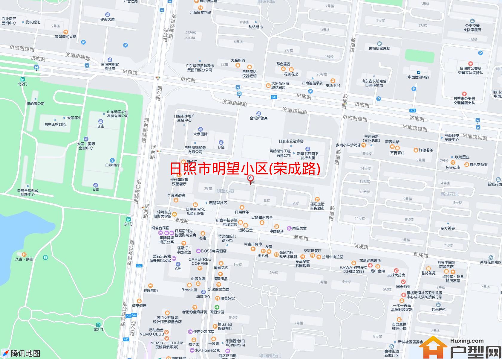 明望小区(荣成路)小区 - 户型网