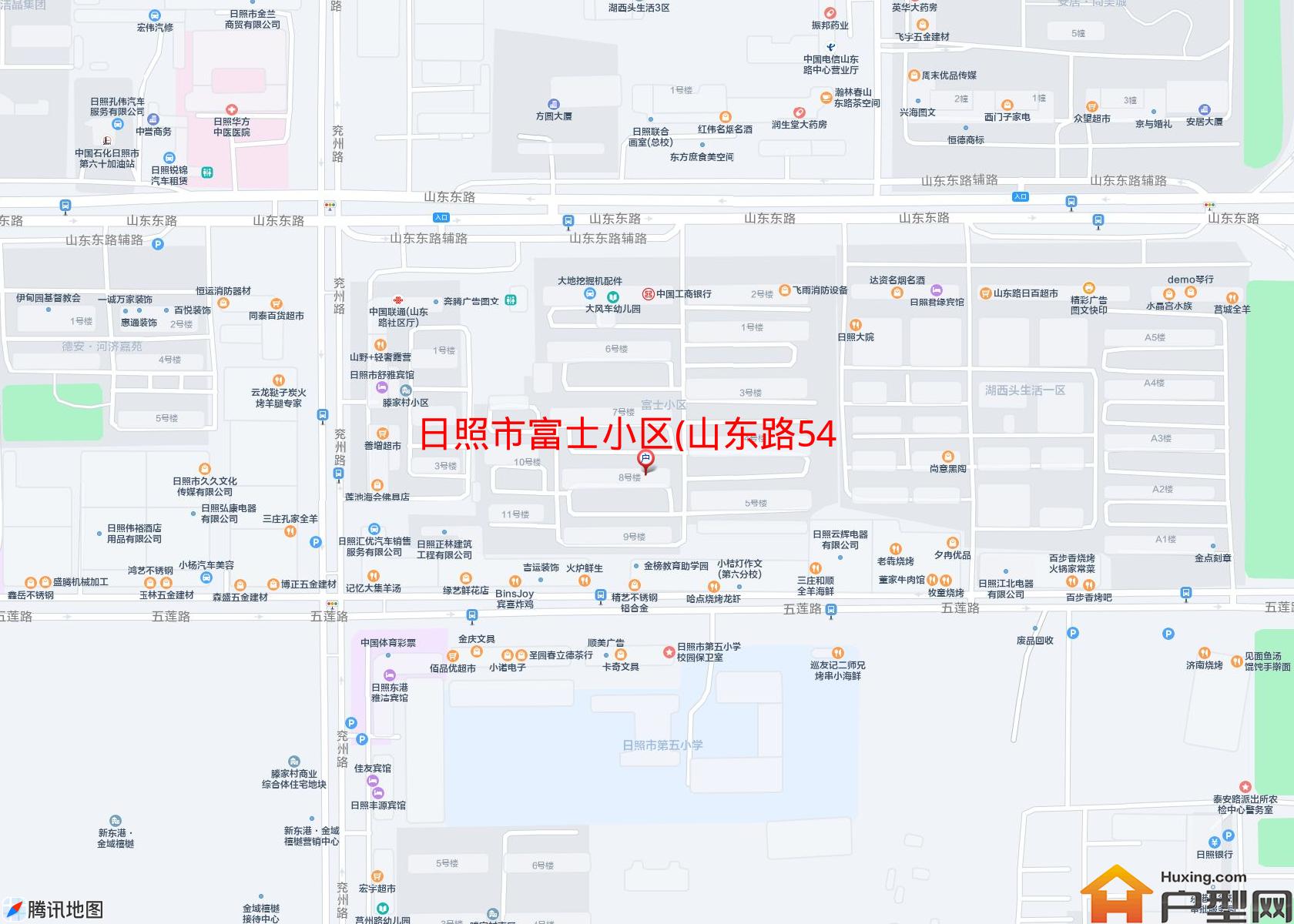 富士小区(山东路546号)小区 - 户型网