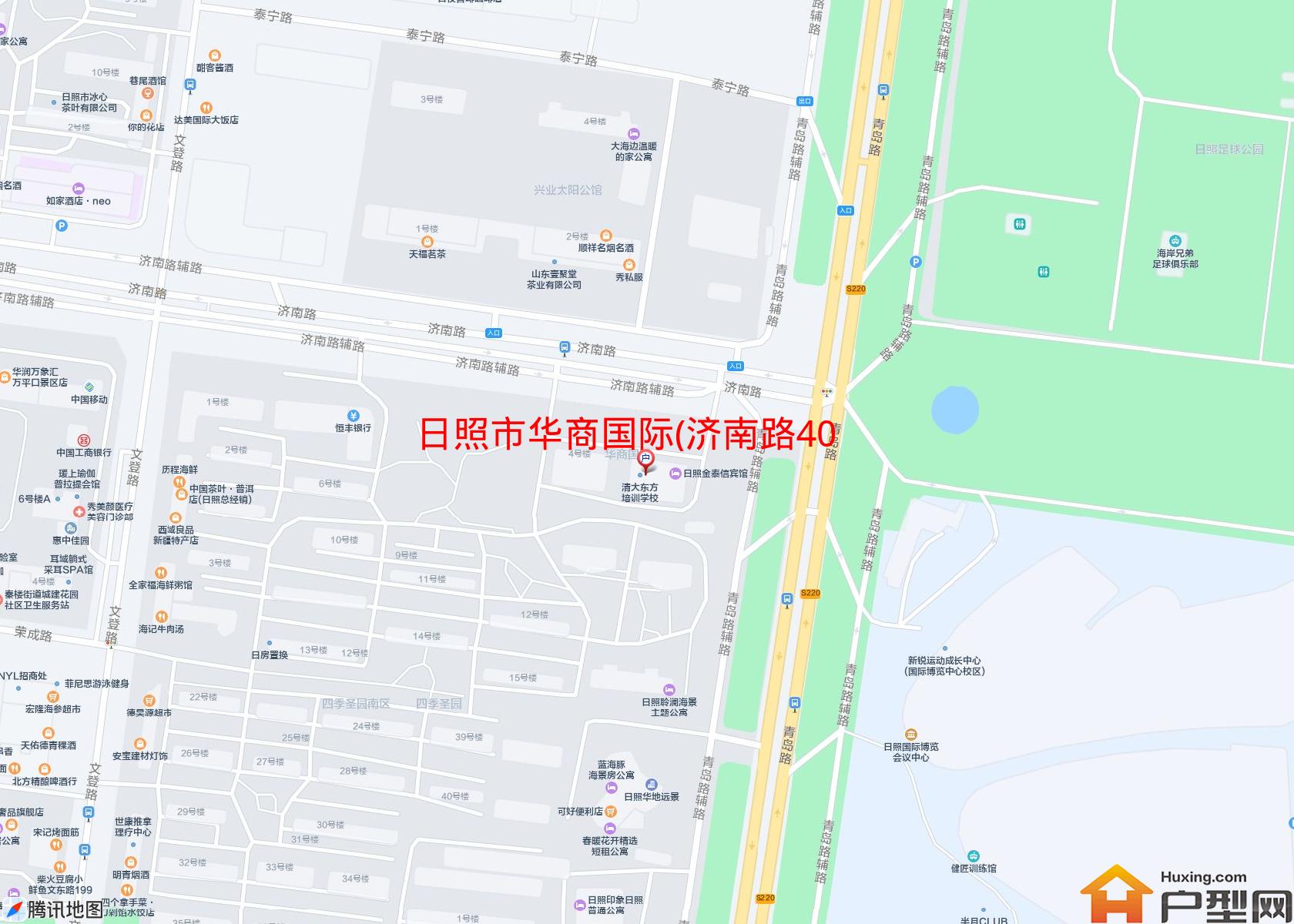 华商国际(济南路400号)小区 - 户型网