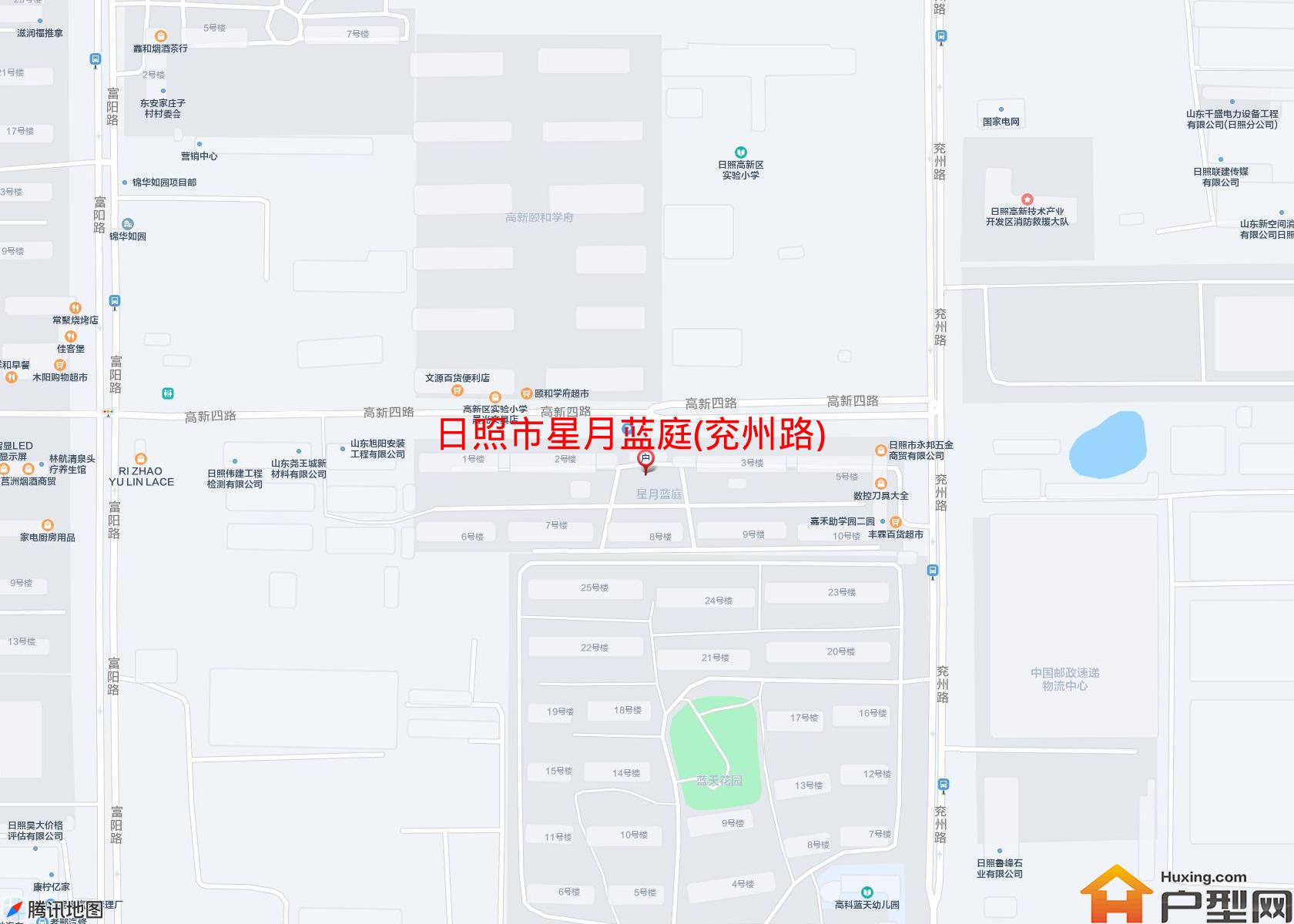 星月蓝庭(兖州路)小区 - 户型网