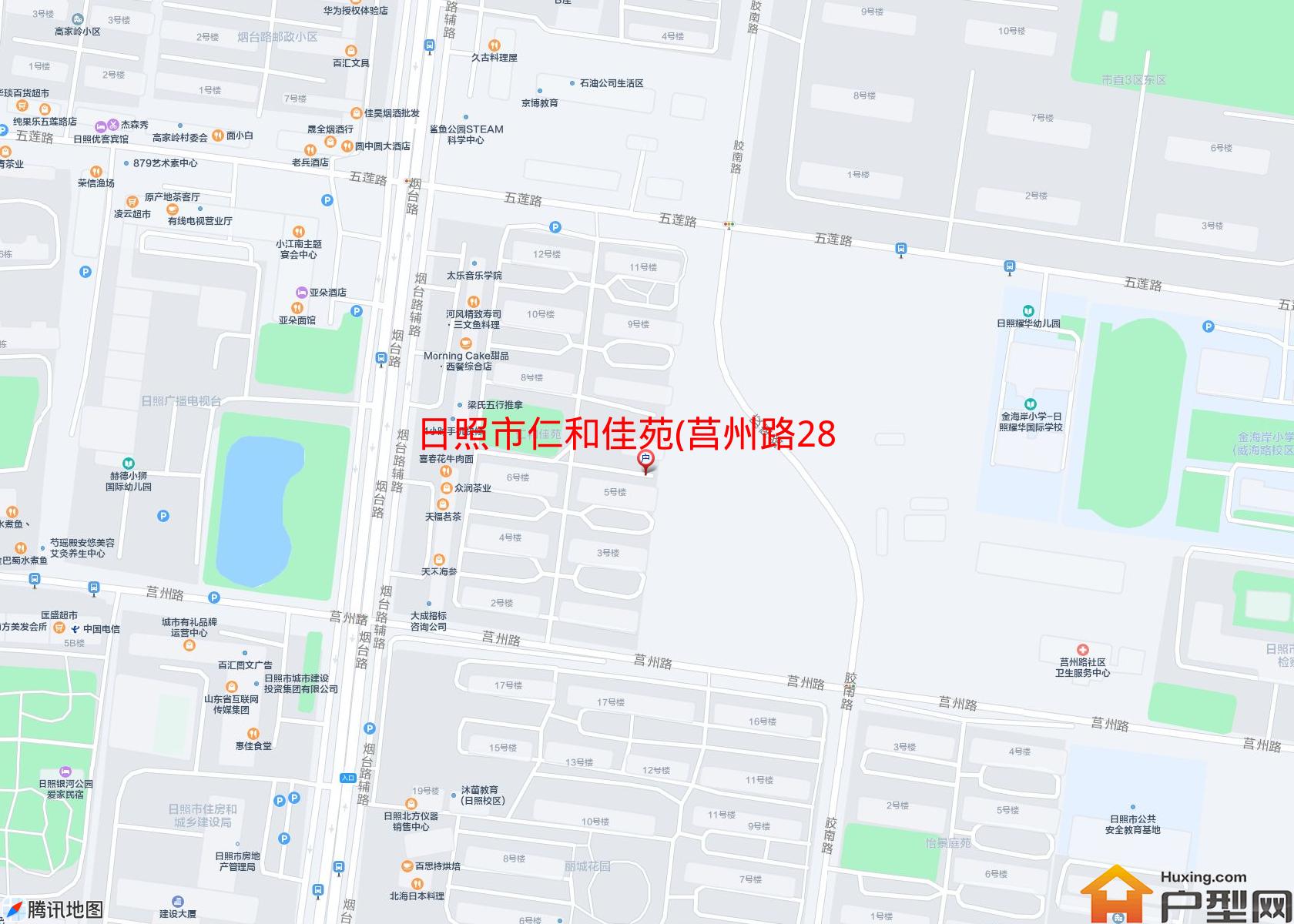 仁和佳苑(莒州路289号)小区 - 户型网