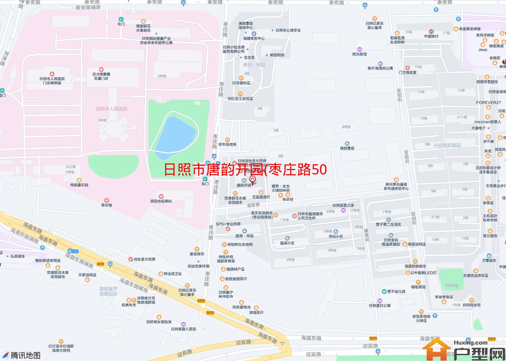 唐韵开园(枣庄路508号)小区 - 户型网