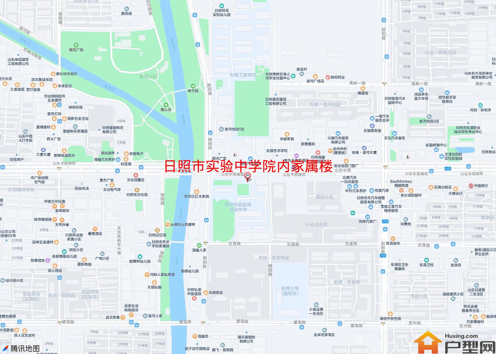 实验中学院内家属楼小区 - 户型网