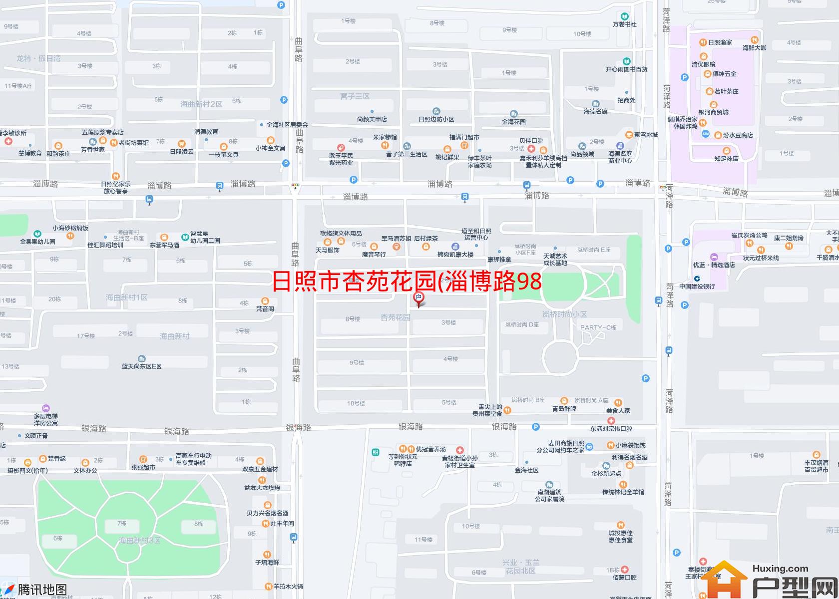 杏苑花园(淄博路98号 )小区 - 户型网