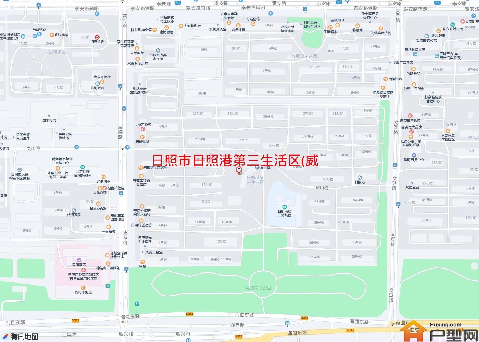 日照港第三生活区(威海路)小区 - 户型网
