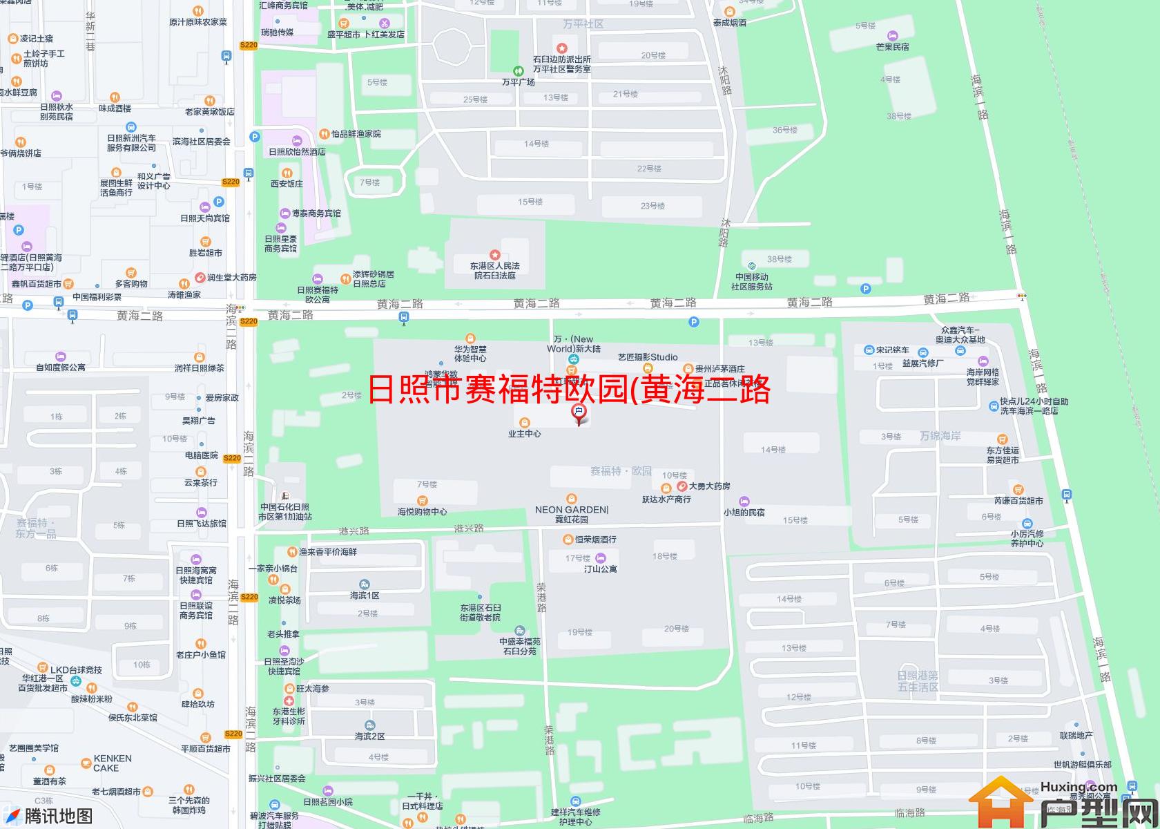 赛福特欧园(黄海二路)小区 - 户型网