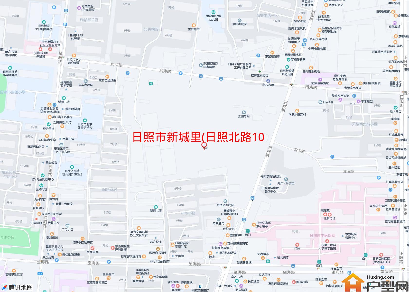 新城里(日照北路104号)小区 - 户型网