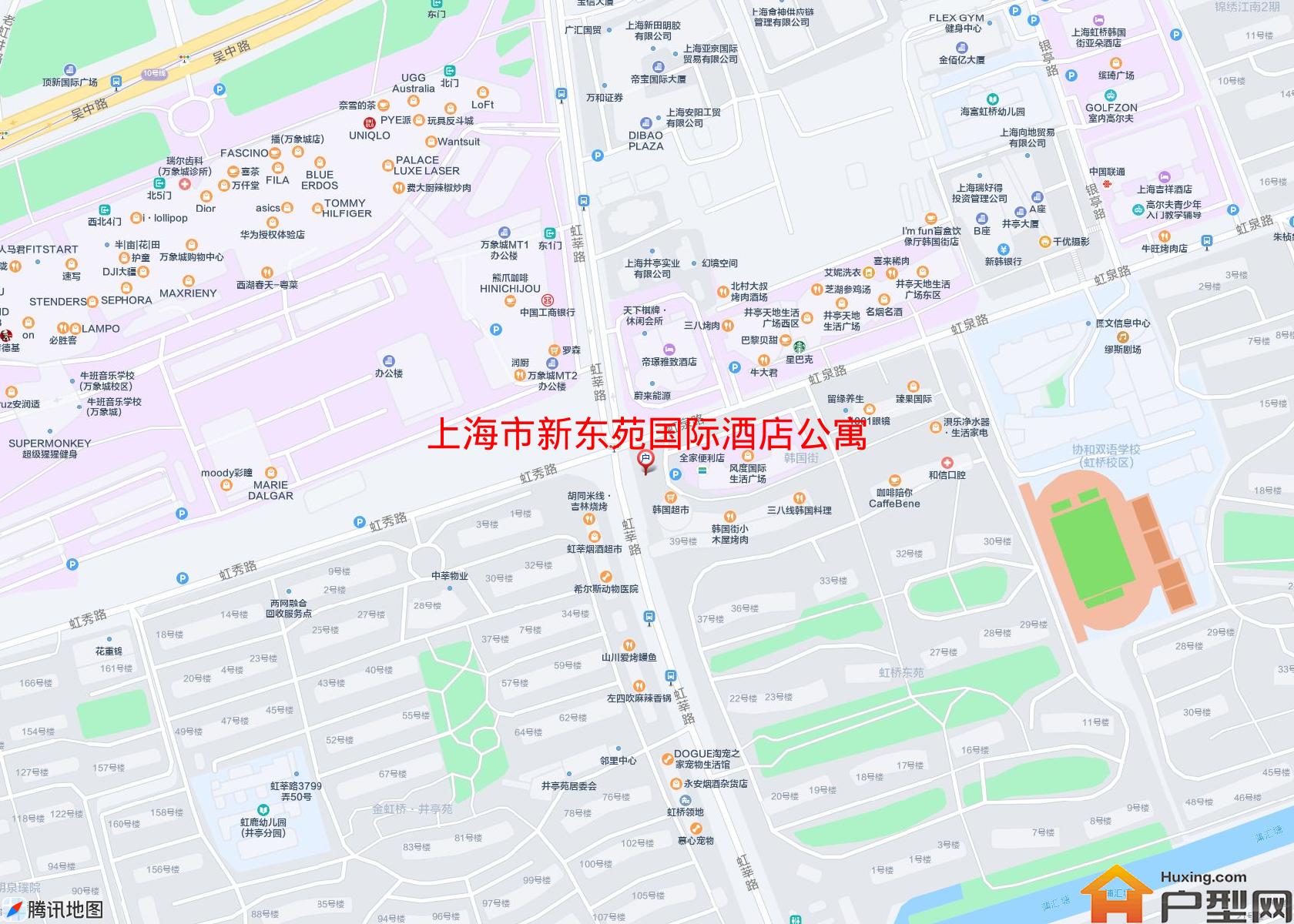 新东苑国际酒店公寓小区 - 户型网