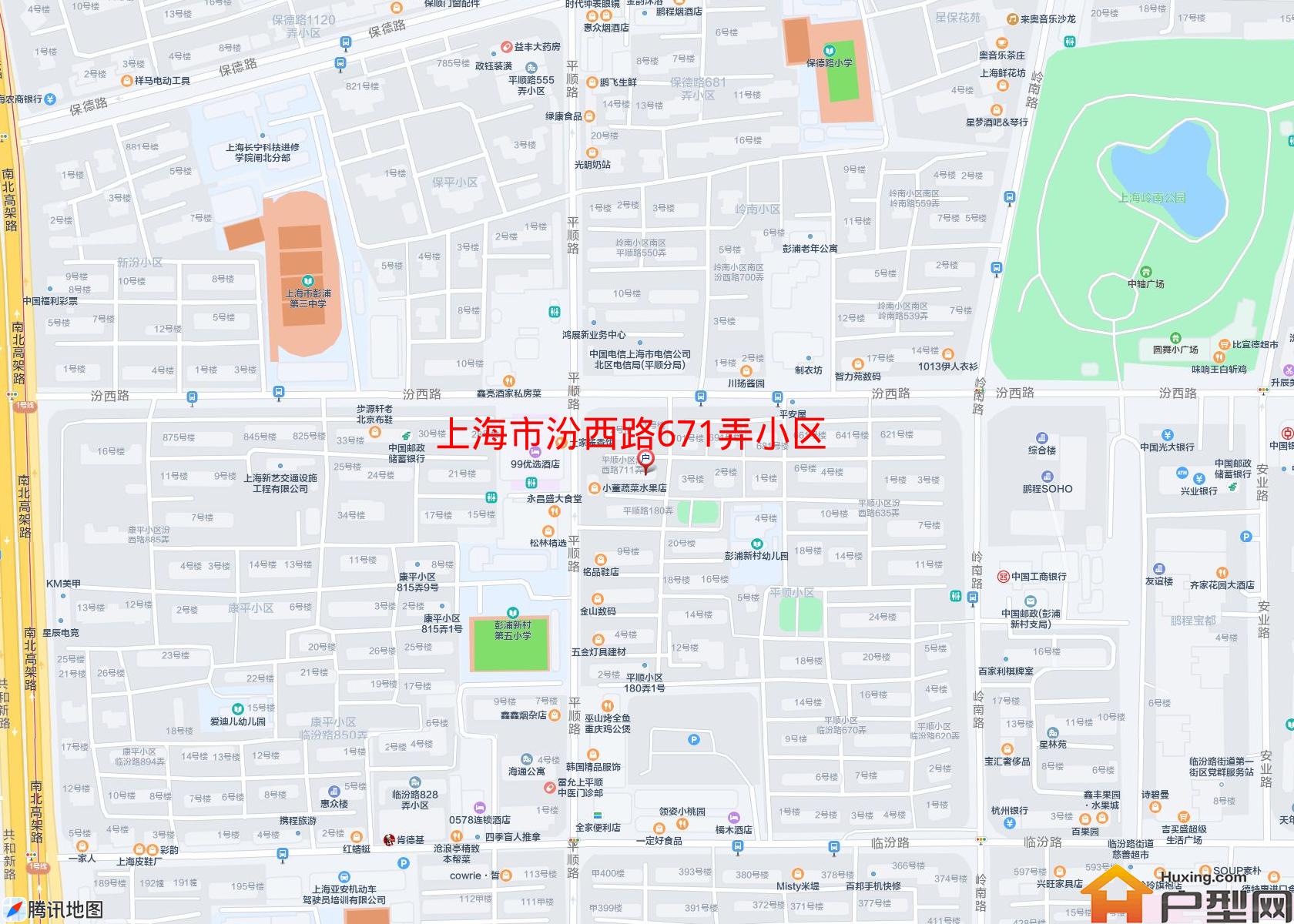 汾西路671弄小区小区 - 户型网