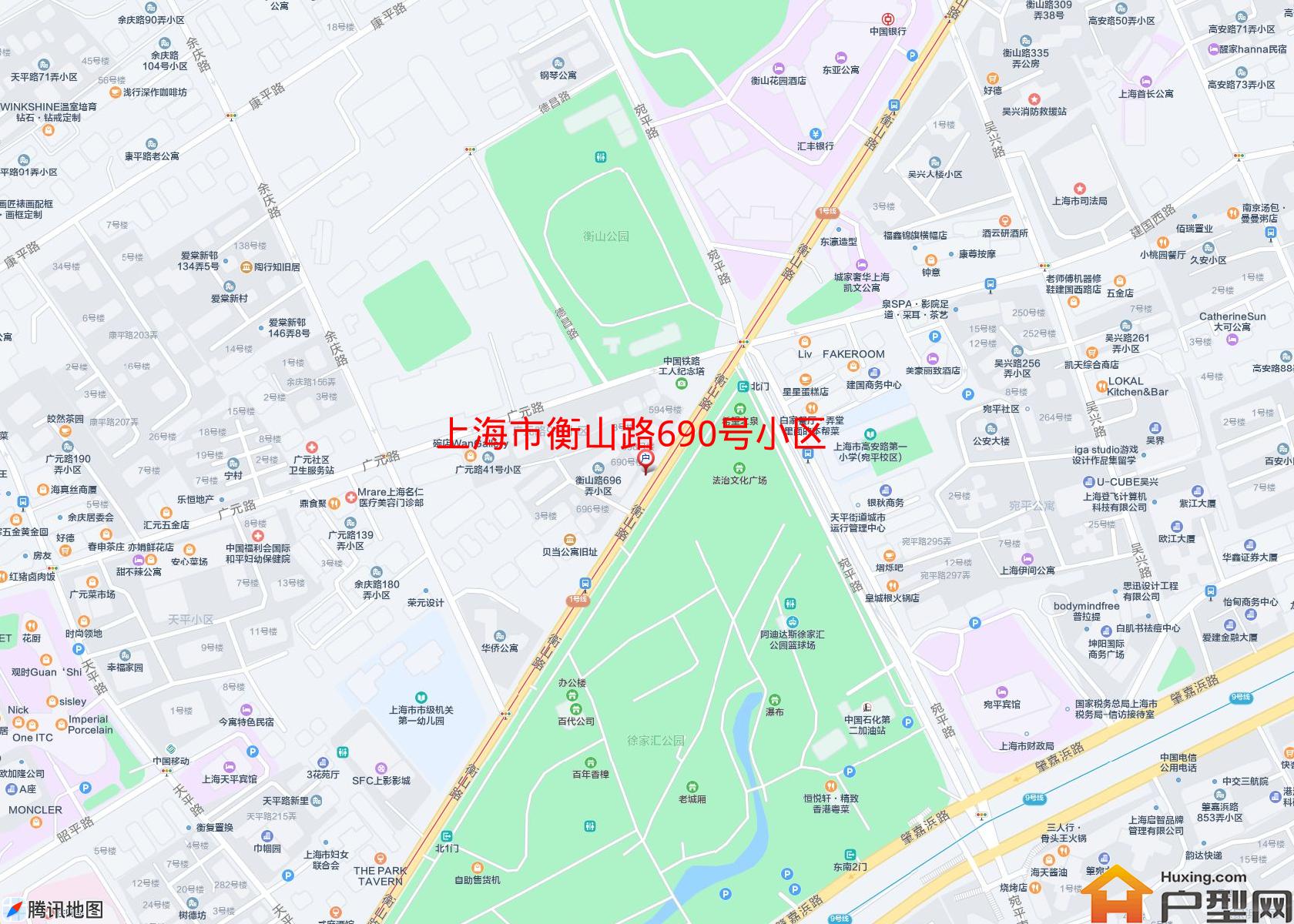 衡山路690号小区小区 - 户型网