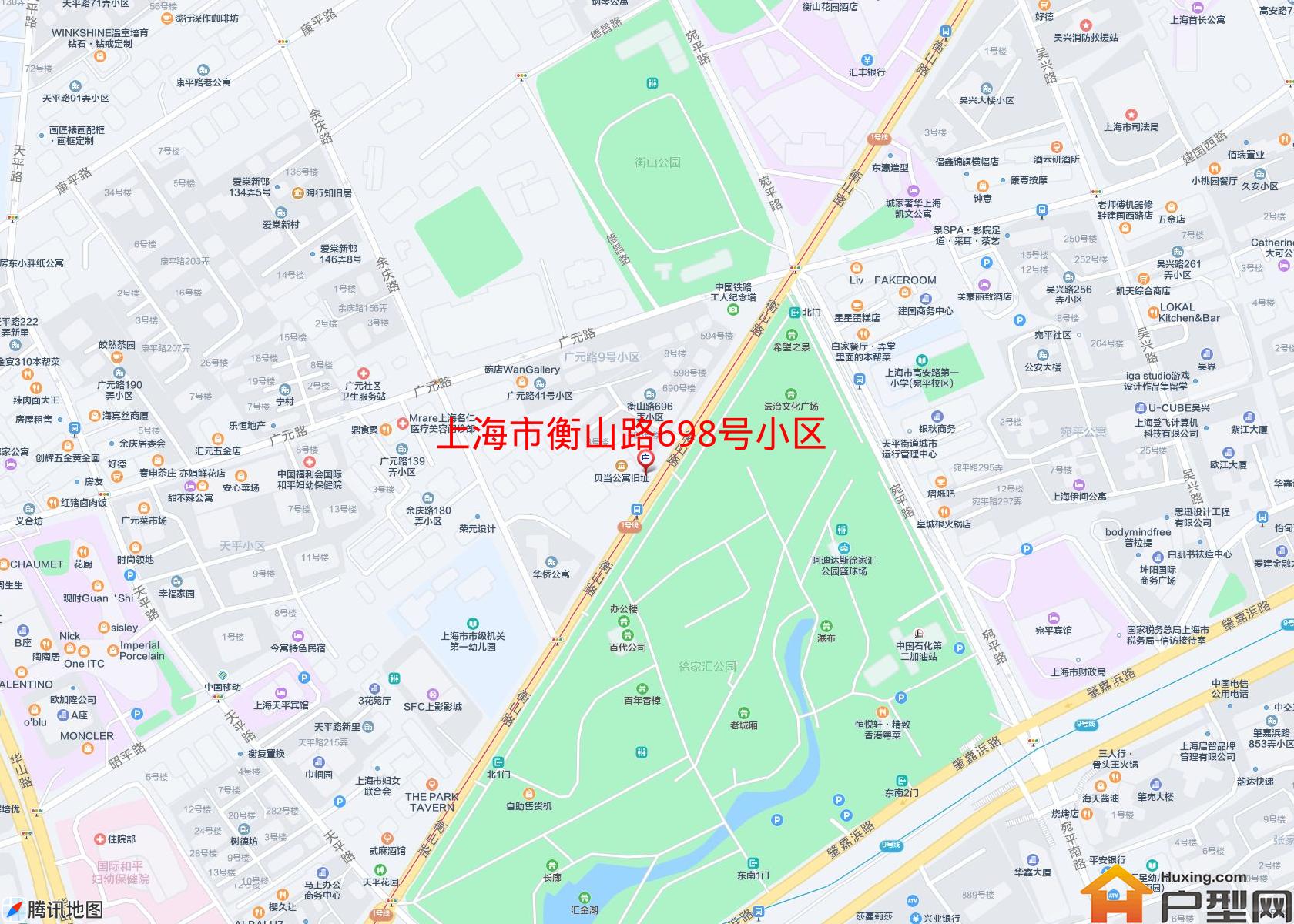 衡山路698号小区小区 - 户型网