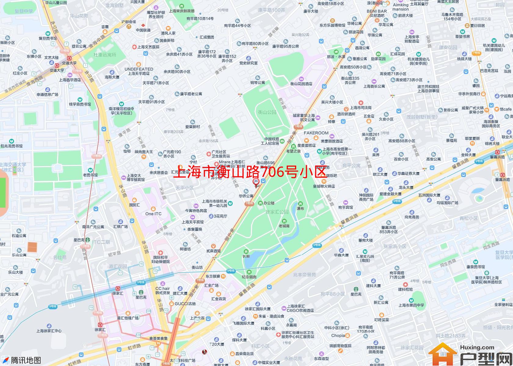 衡山路706号小区小区 - 户型网