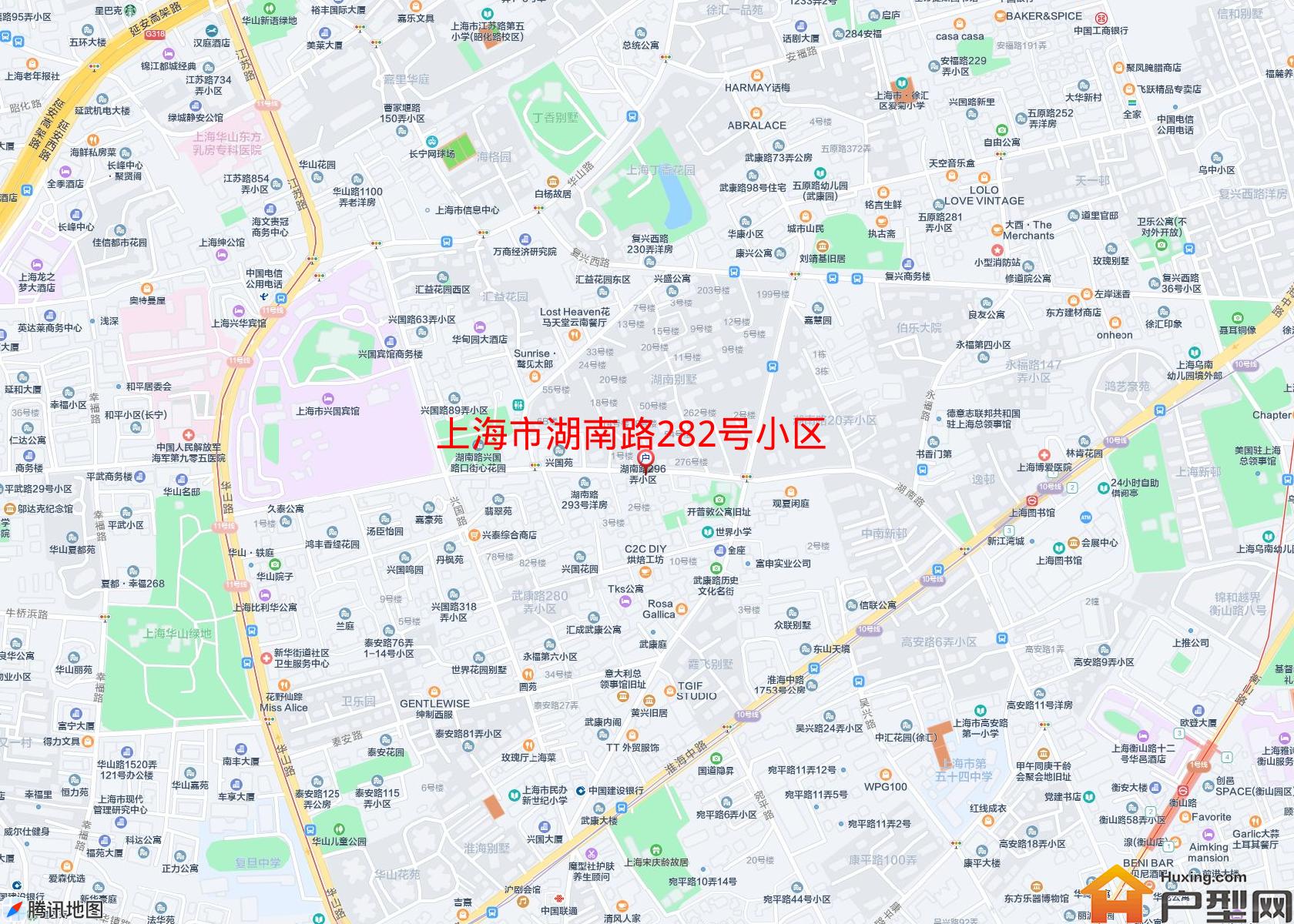 湖南路282号小区小区 - 户型网