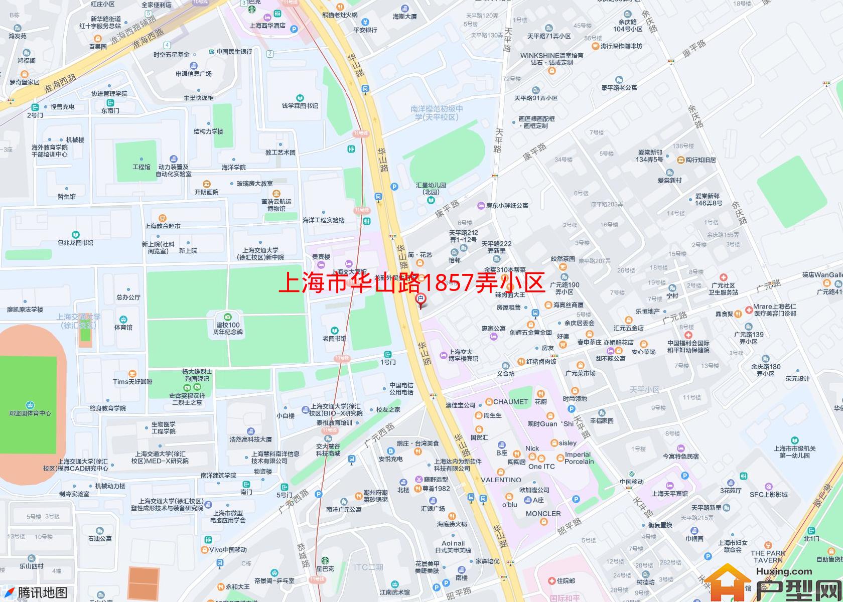 华山路1857弄小区小区 - 户型网