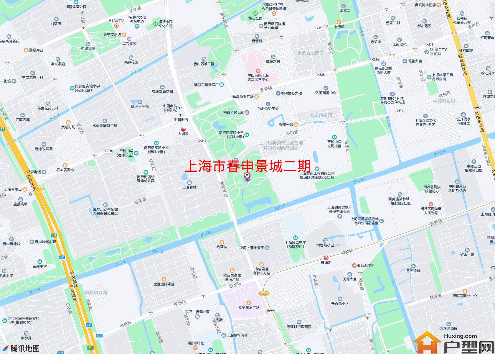 春申景城二期小区 - 户型网