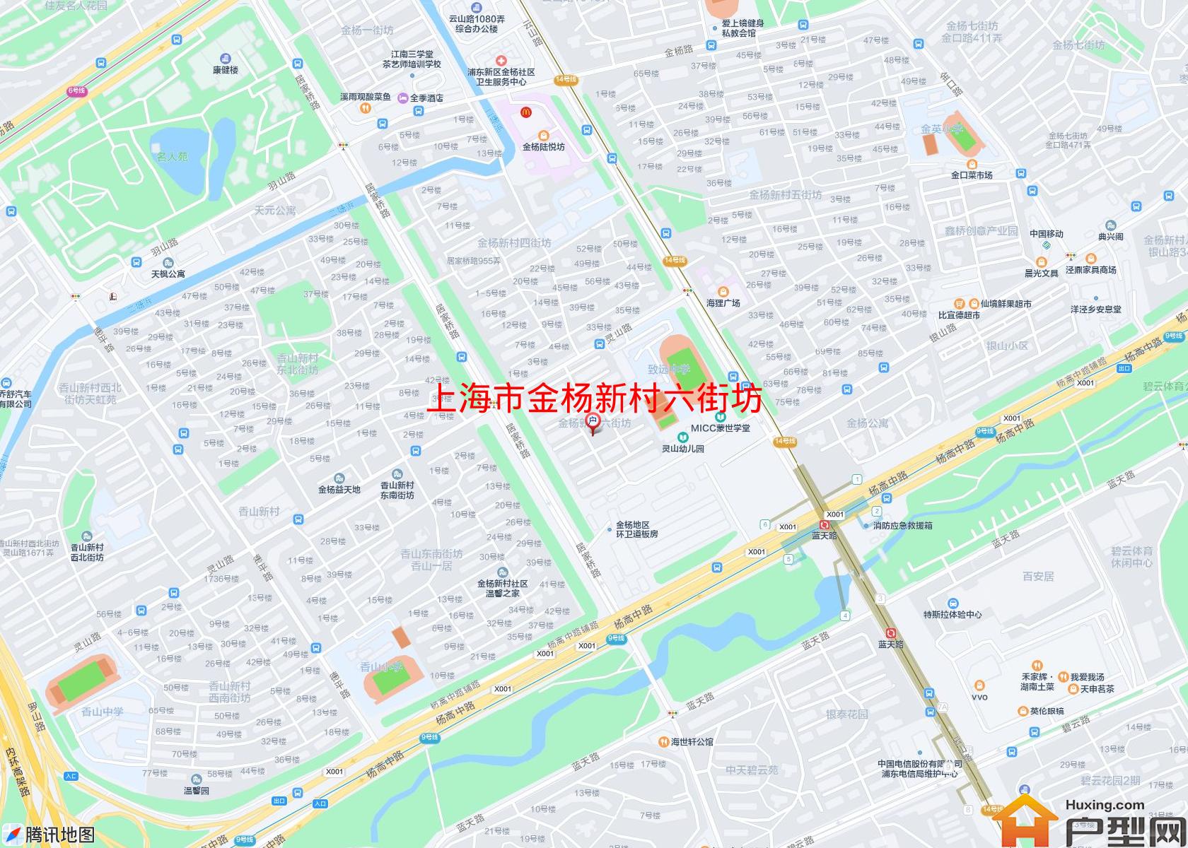 金杨新村六街坊小区 - 户型网