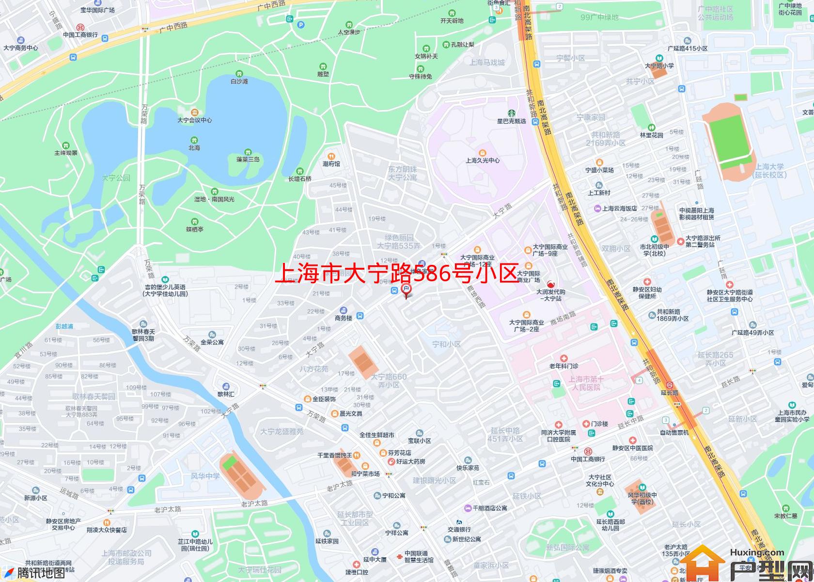 大宁路586号小区小区 - 户型网