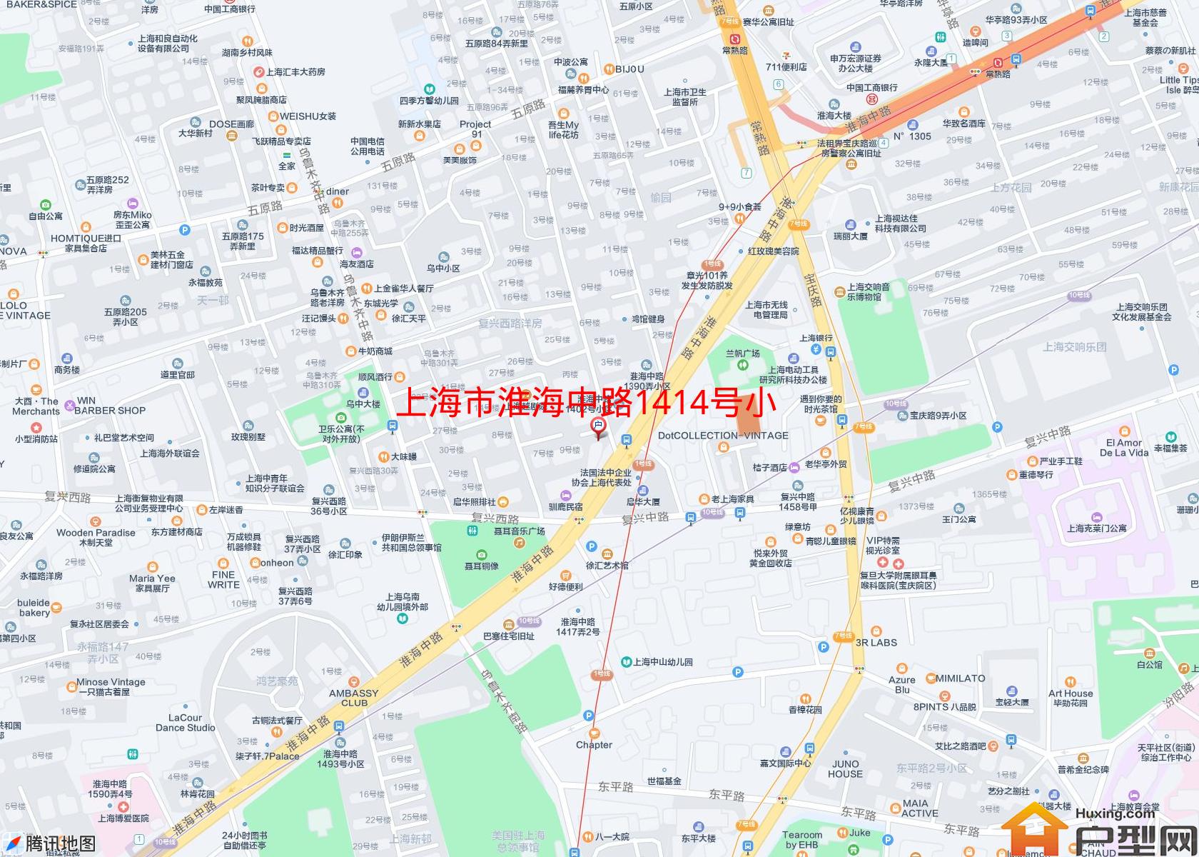 淮海中路1414号小区小区 - 户型网