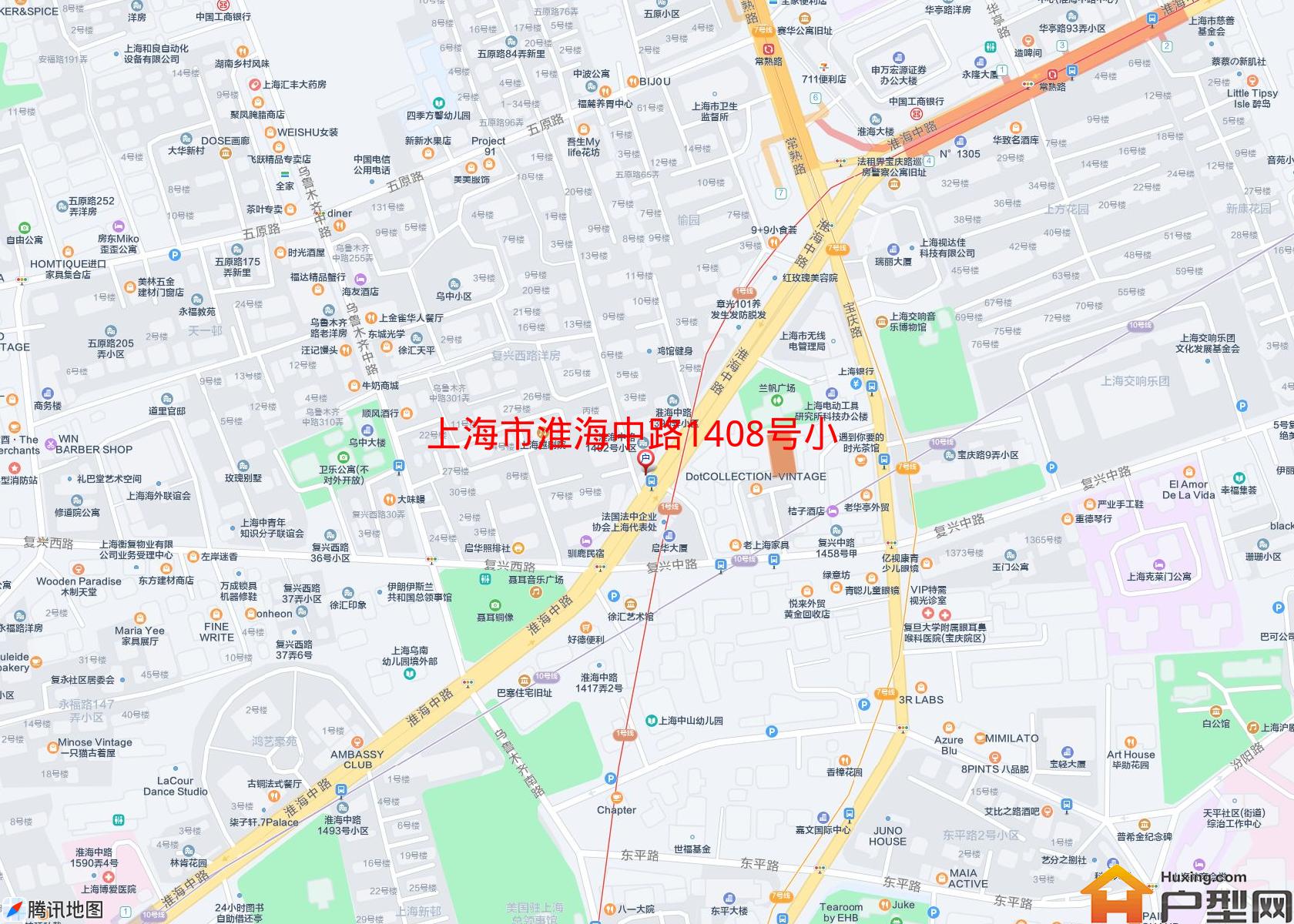 淮海中路1408号小区小区 - 户型网