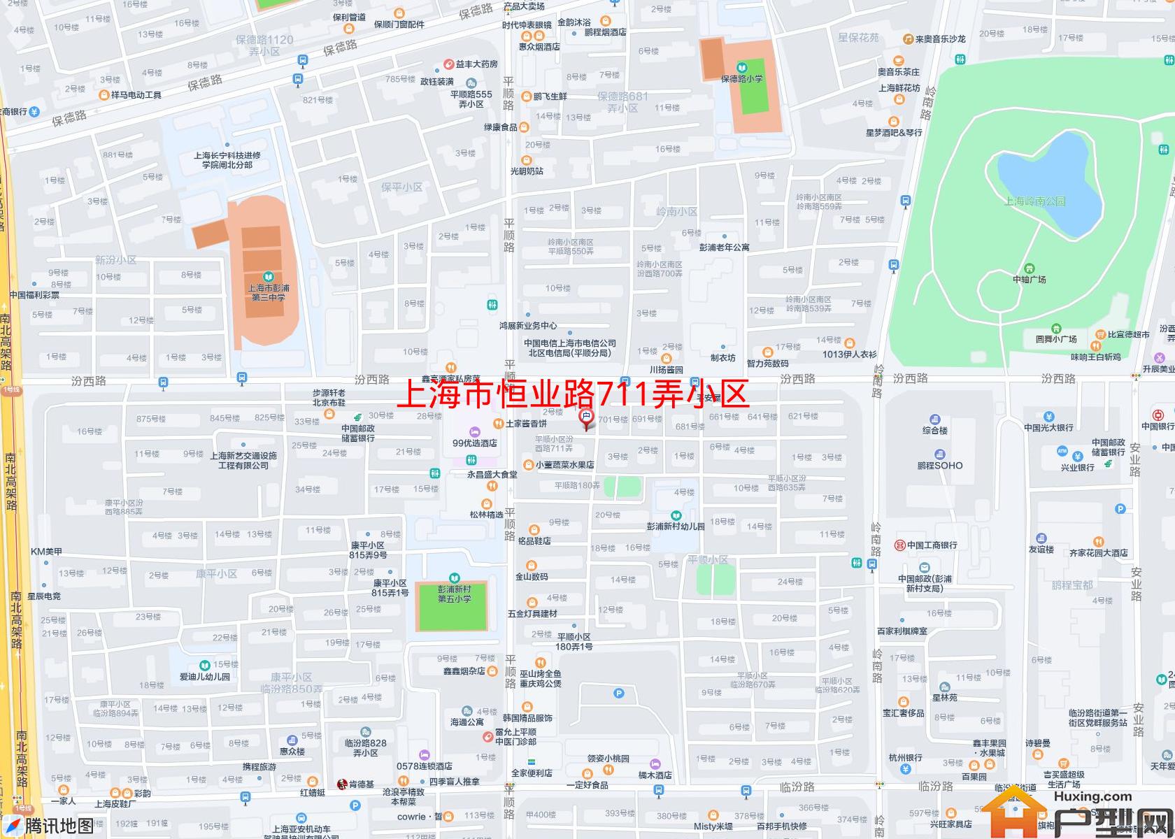 恒业路711弄小区小区 - 户型网