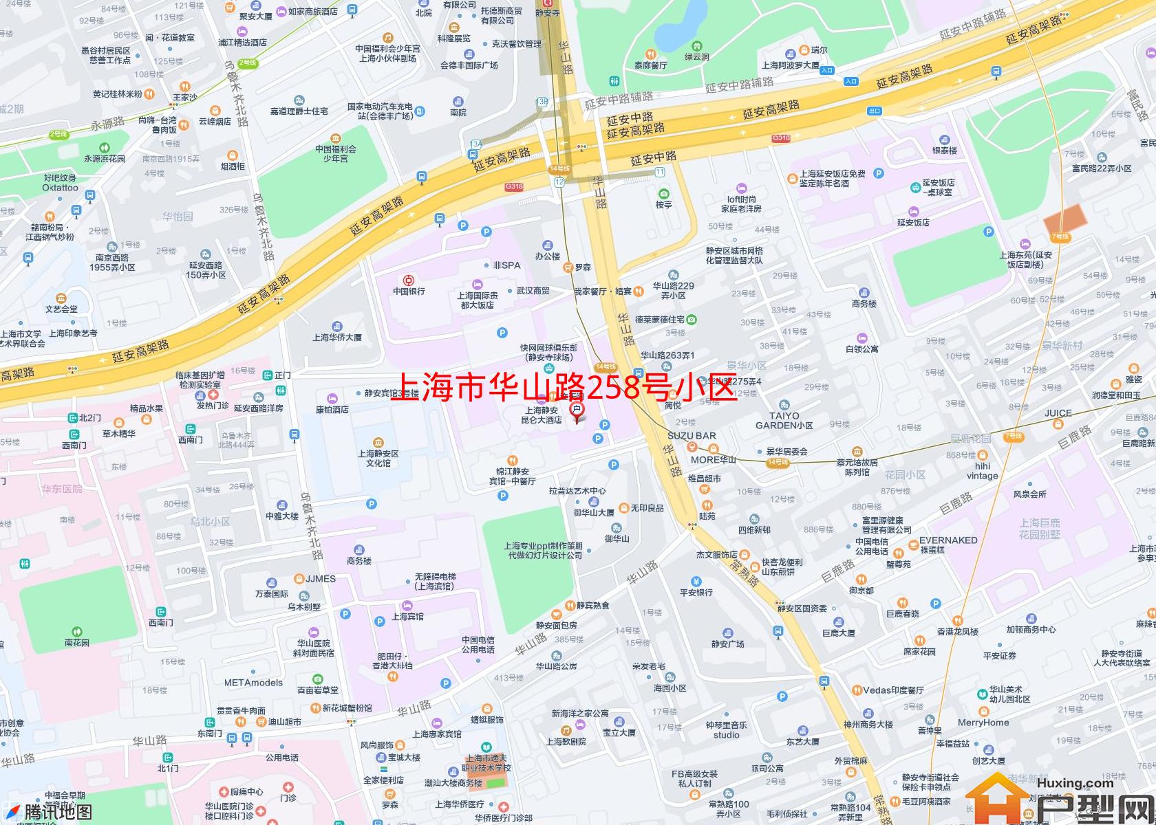 华山路258号小区小区 - 户型网
