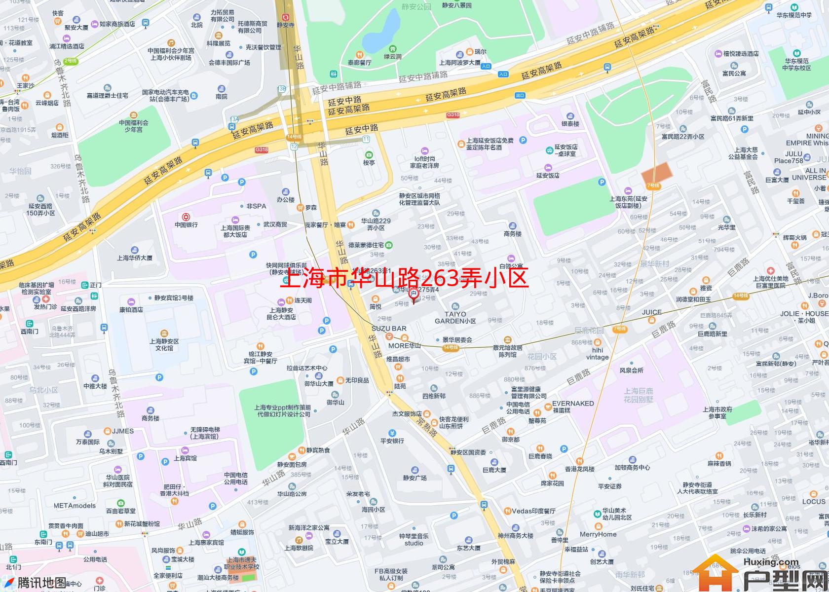 华山路263弄小区小区 - 户型网
