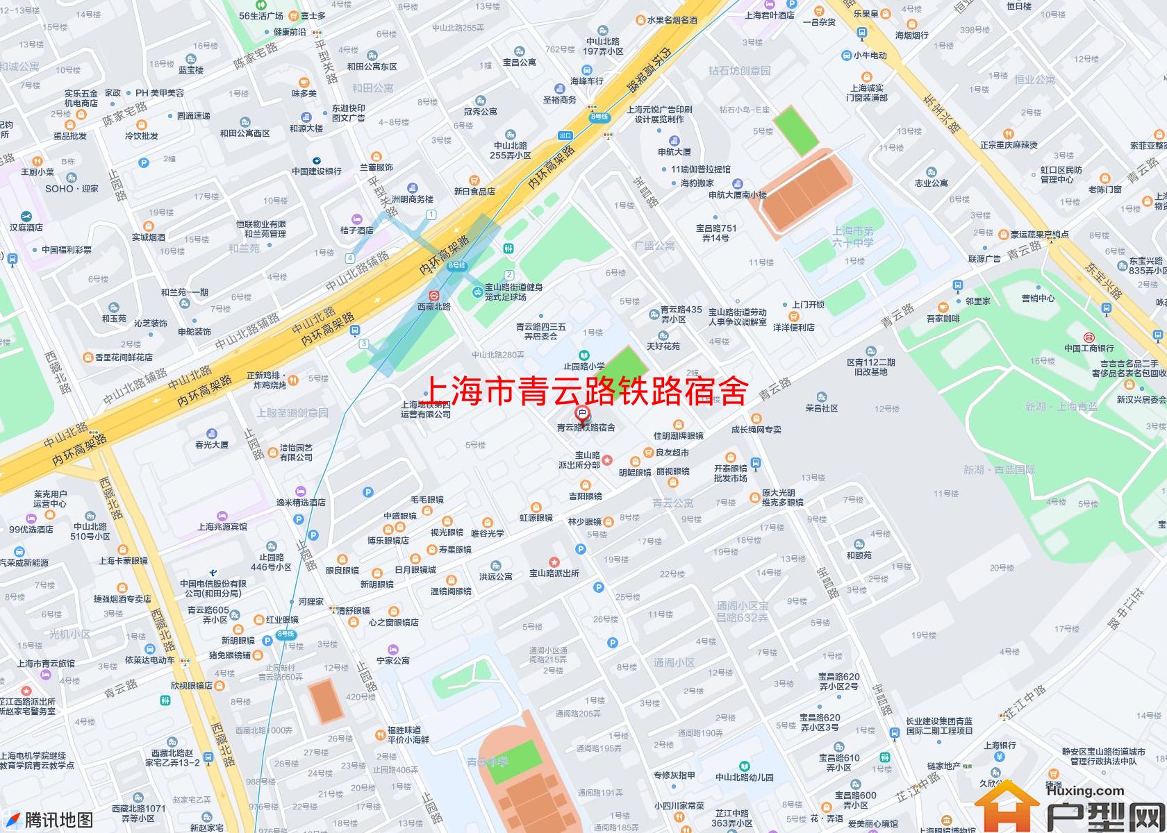 青云路铁路宿舍小区 - 户型网