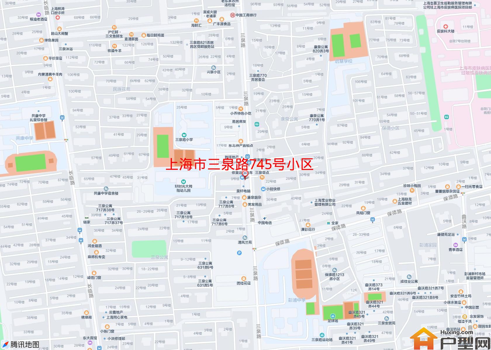 三泉路745号小区小区 - 户型网