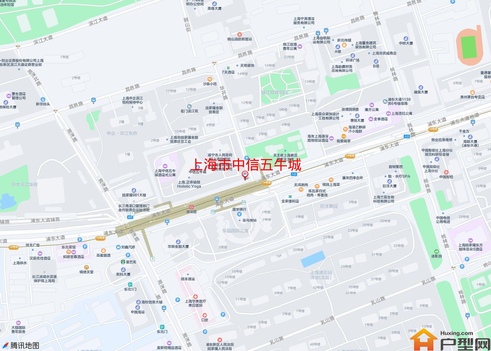 中信五牛城小区 - 户型网