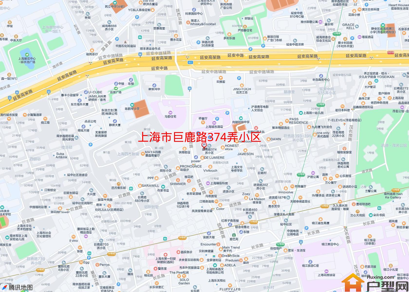 巨鹿路374弄小区小区 - 户型网