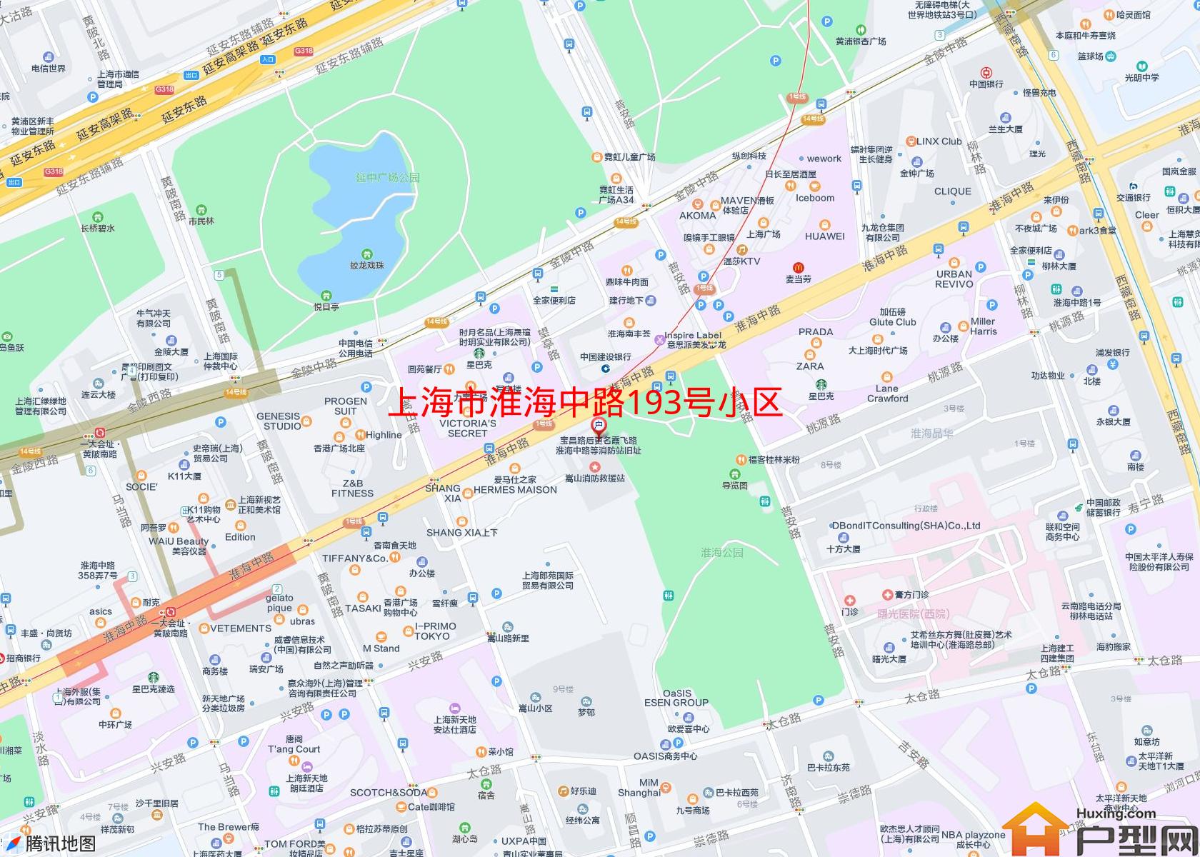 淮海中路193号小区小区 - 户型网