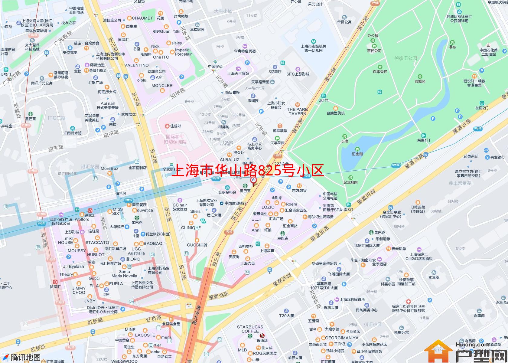 华山路825号小区小区 - 户型网