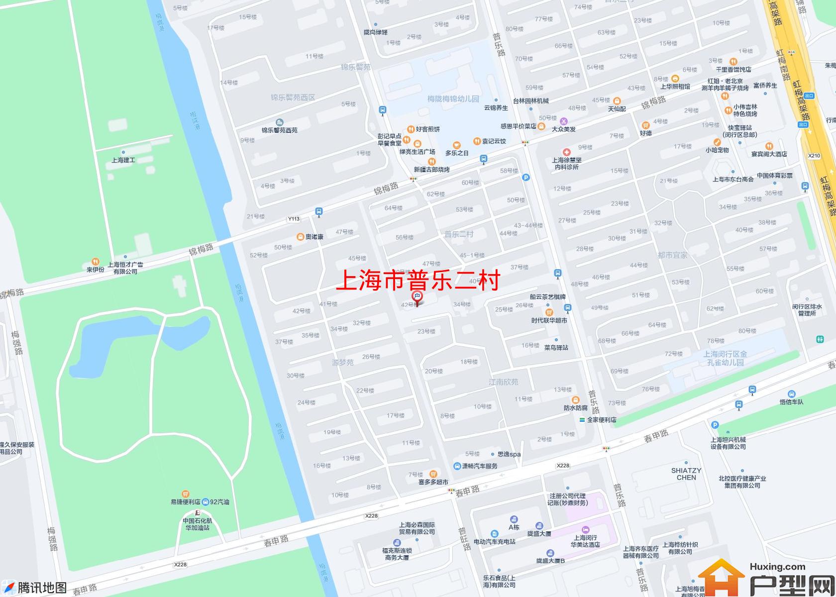 普乐二村小区 - 户型网